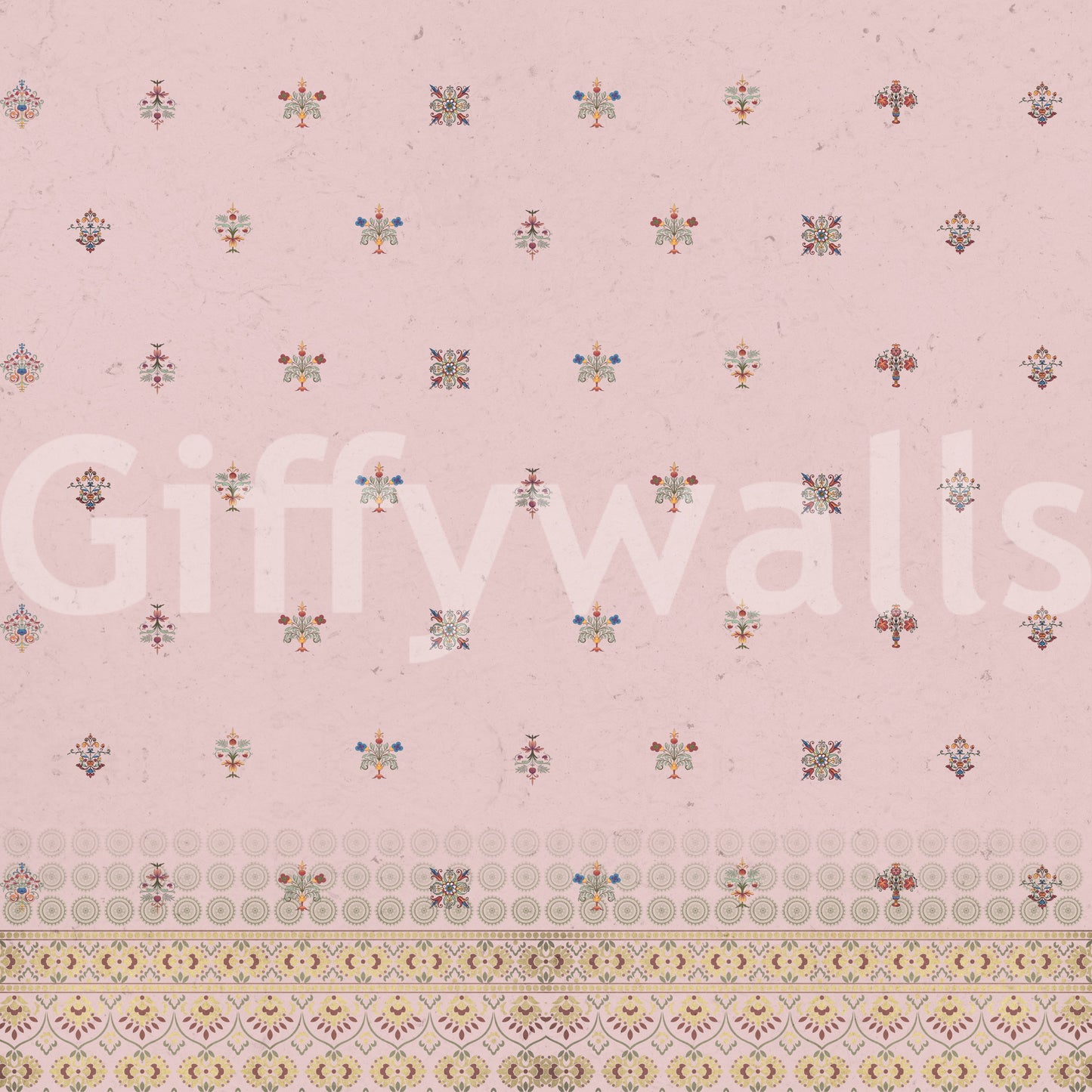 The style is a soft-focus illustration or a painterly design.