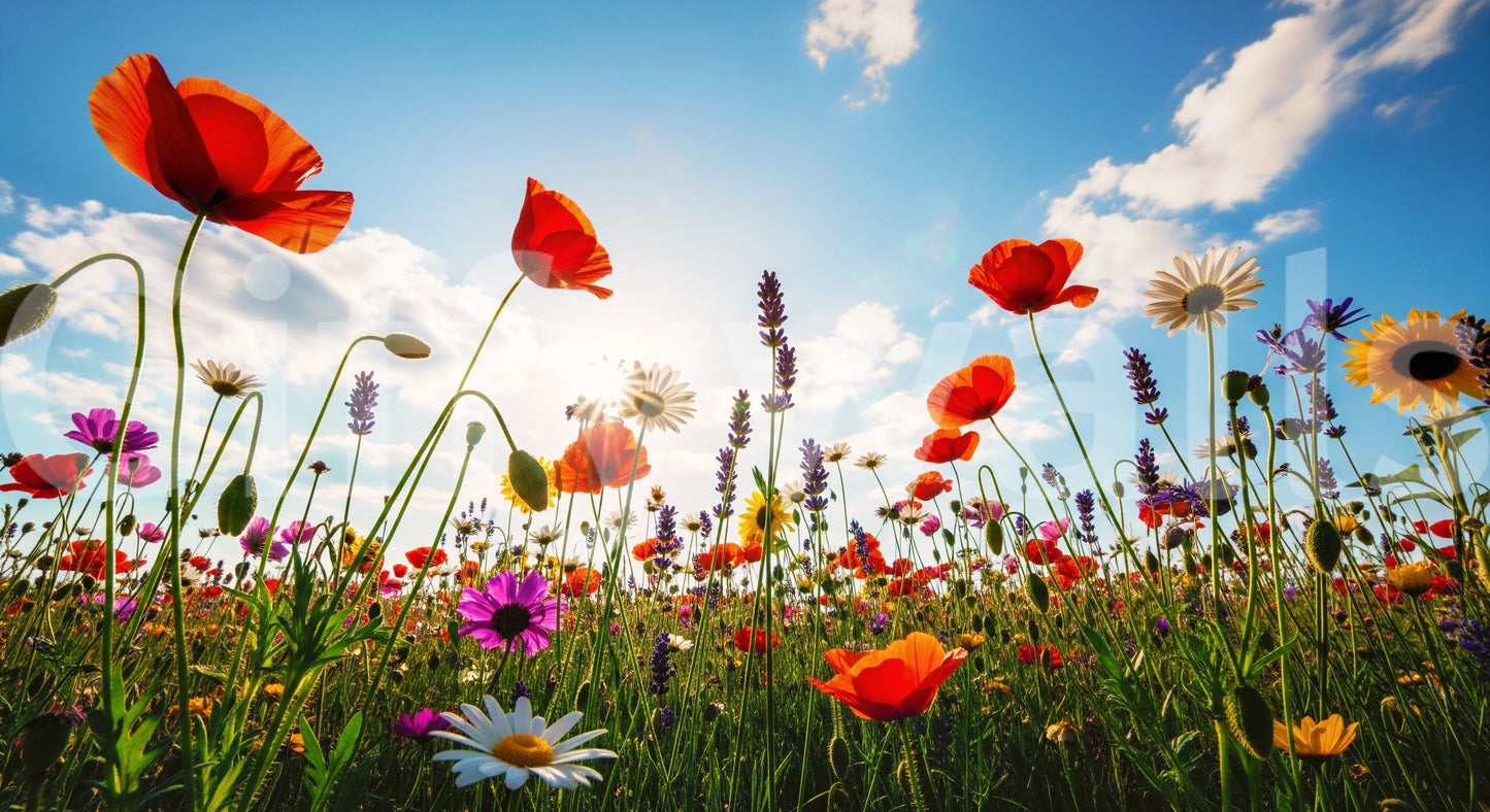 This wallpaper is perfect for a bedroom, a study, or a quiet living space.