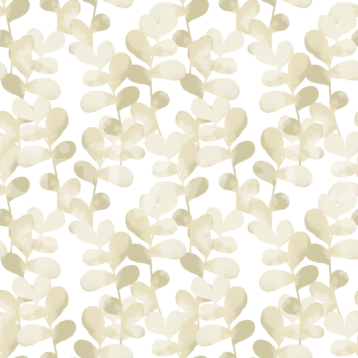 An artistic nature inspired mural for home decor.