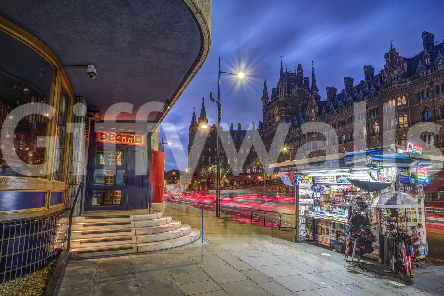 A high-quality city escape wall mural for walls.