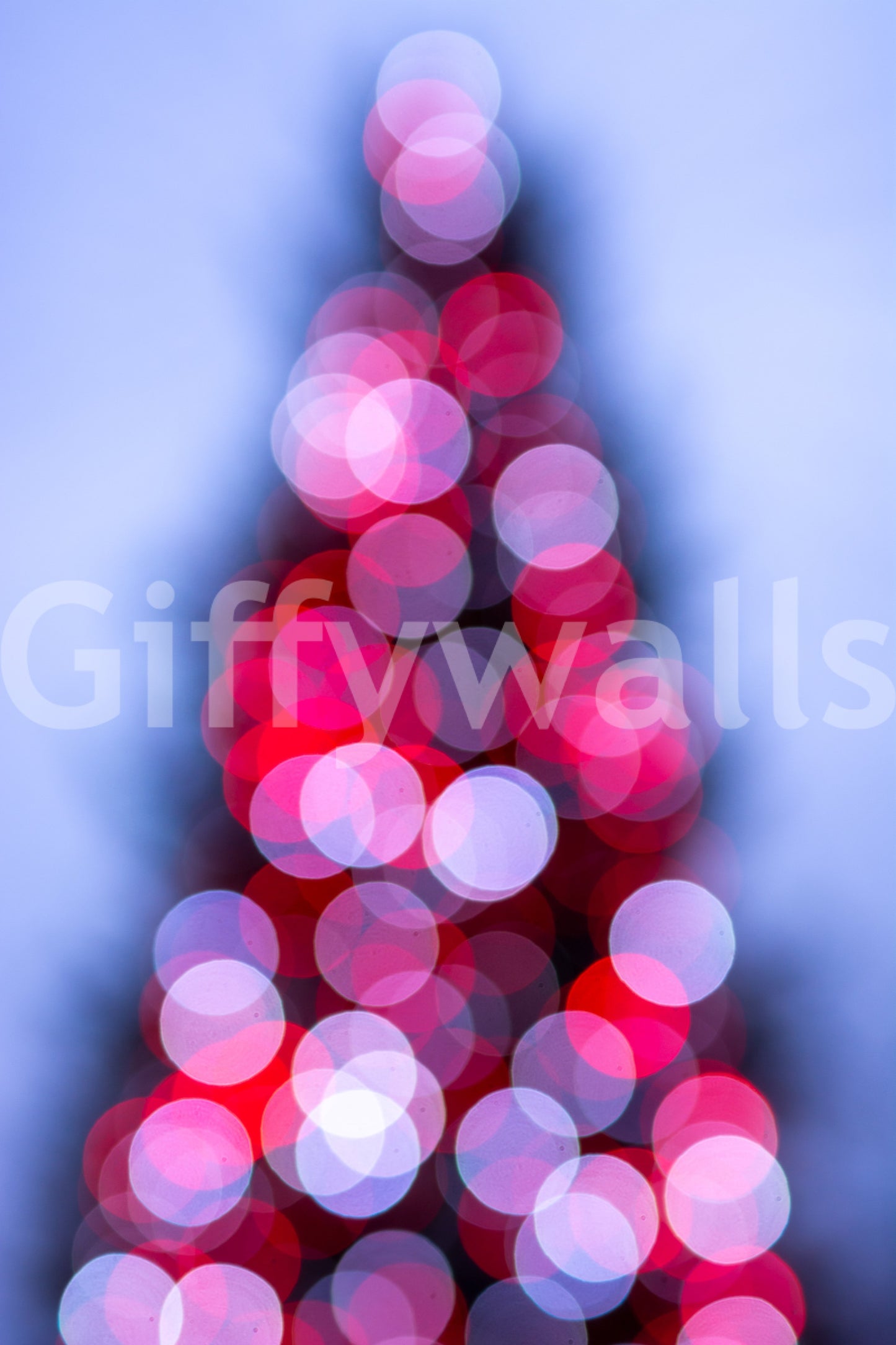 A high-quality serene city wall mural for walls.