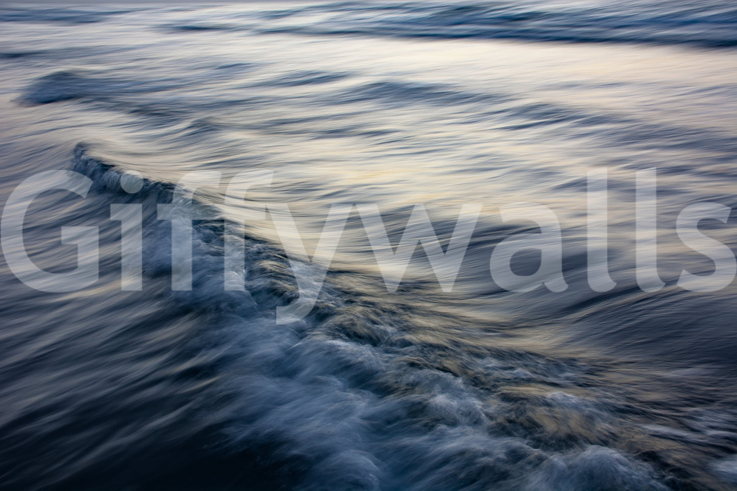 The Uniqueness of Waves XXV Wall Mural