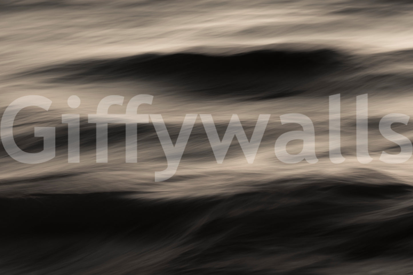 A high-quality serene ocean wall mural for walls.