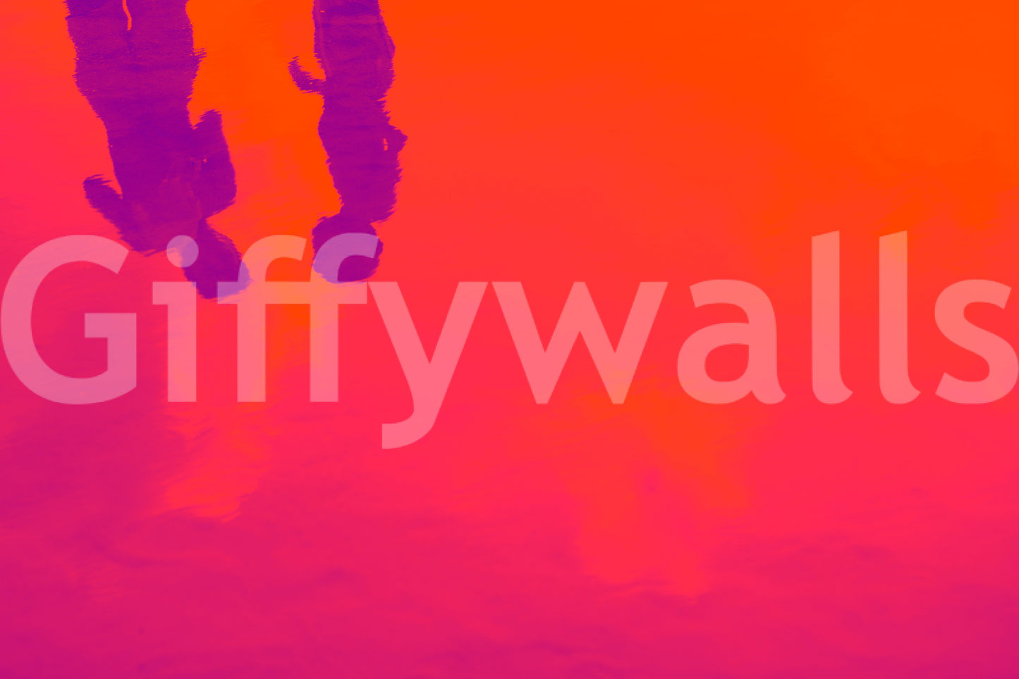 A high-quality serene water wall mural for walls.