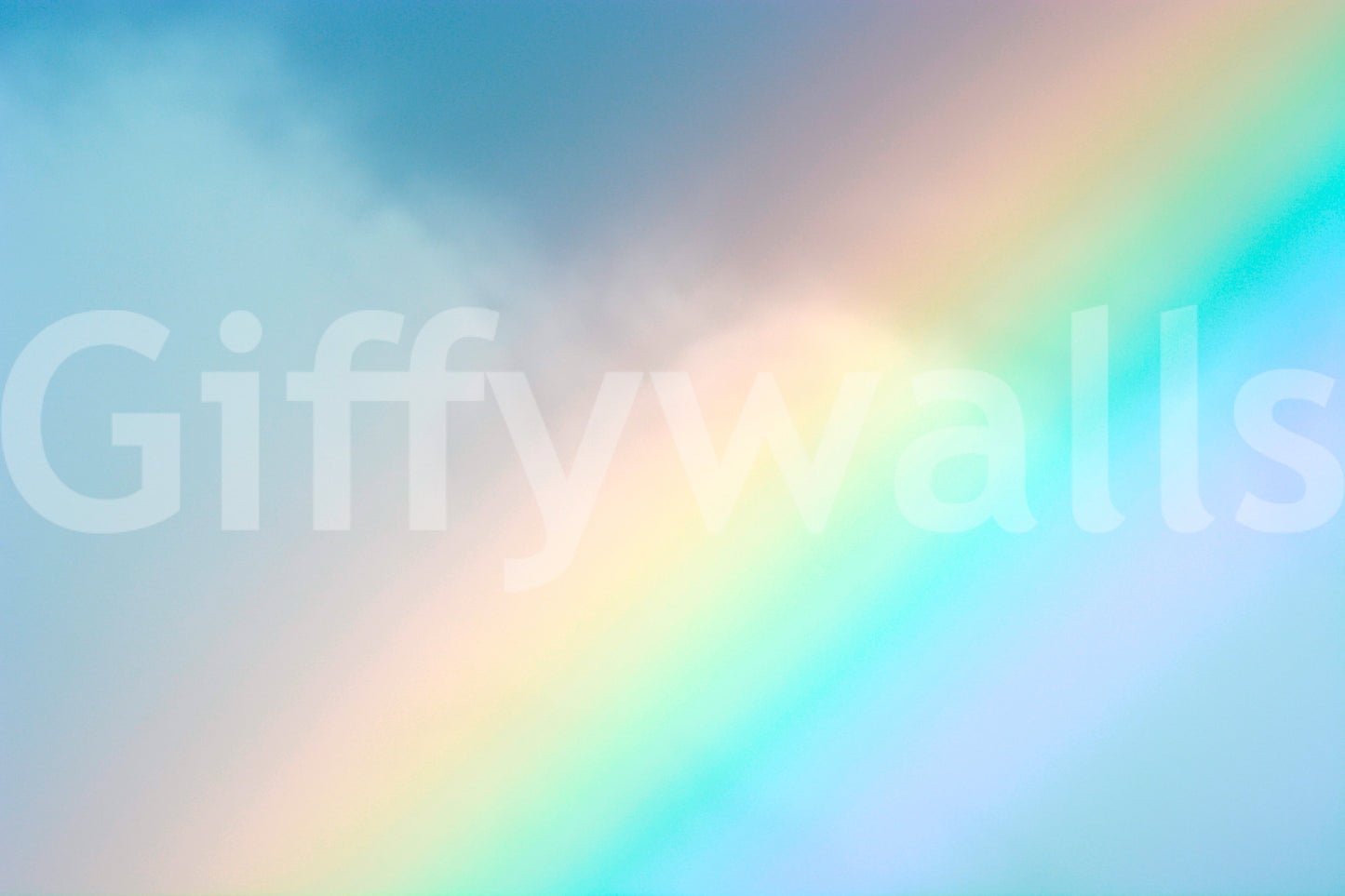 Rainbow Wall Mural
