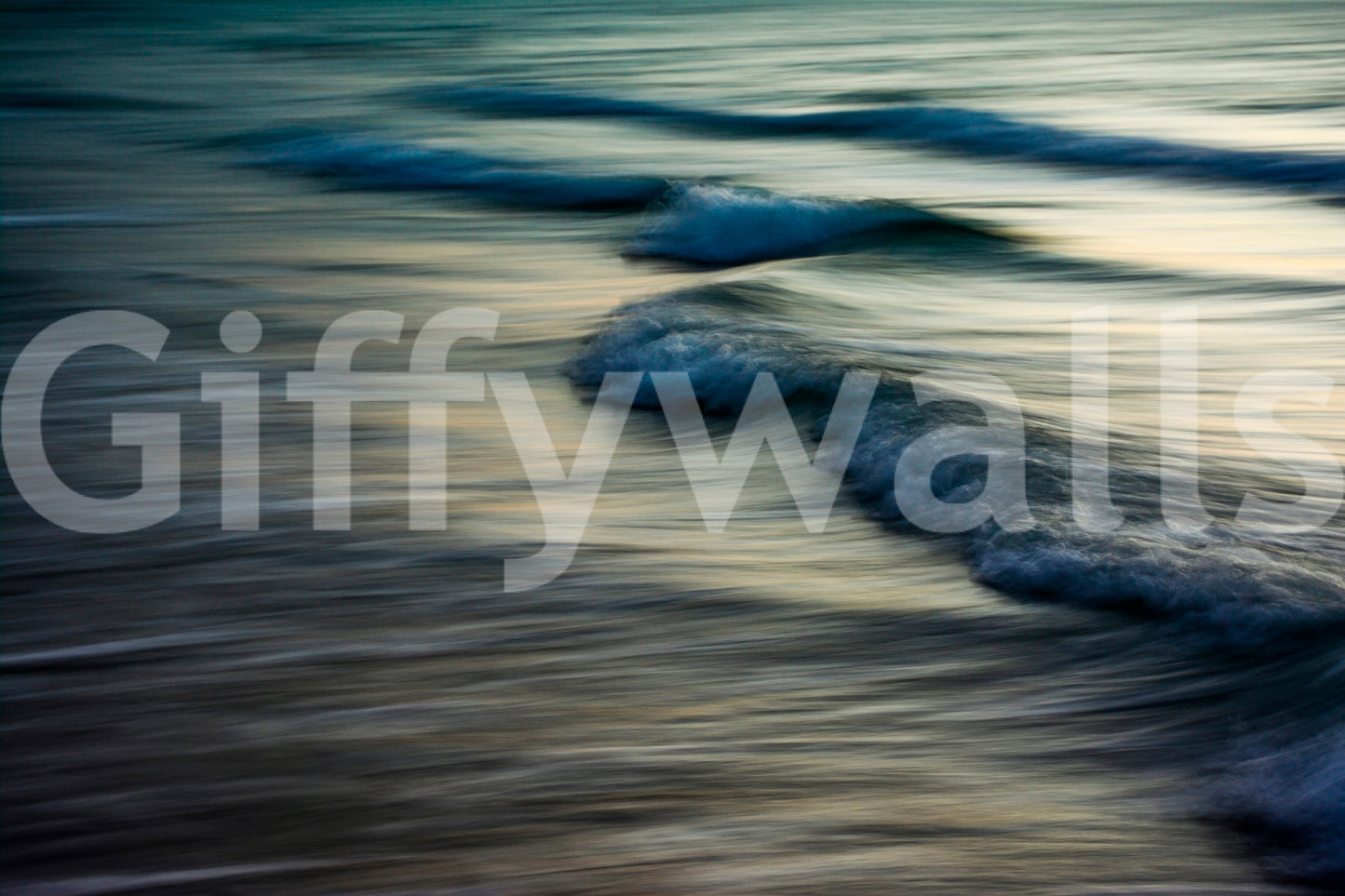 Waves I Wall Mural