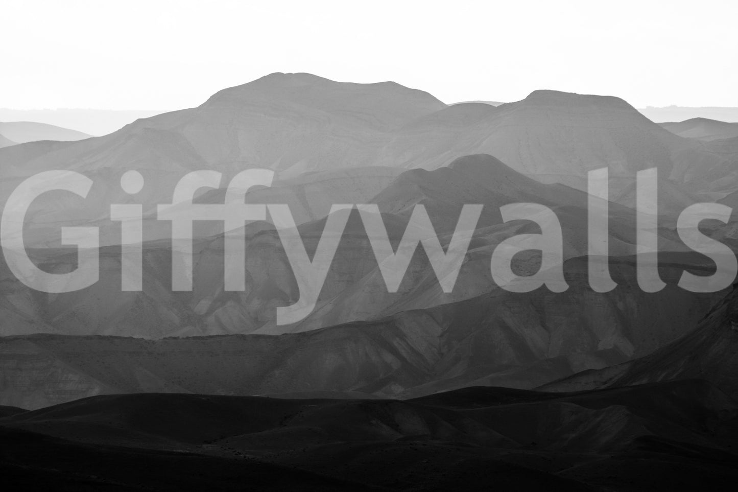 Mountains of the Judean Desert 10 Wall Mural