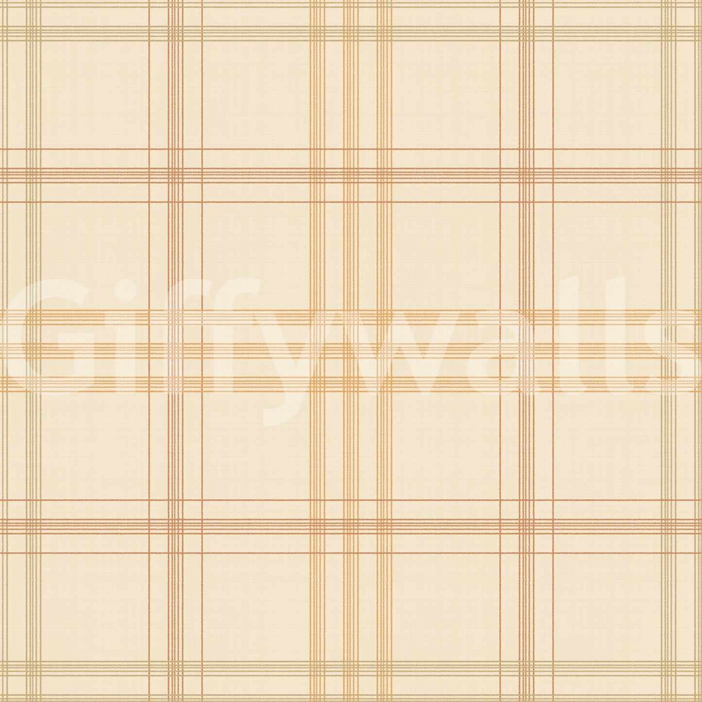 Harvest Plaid Muted Autumnal Wallpaper