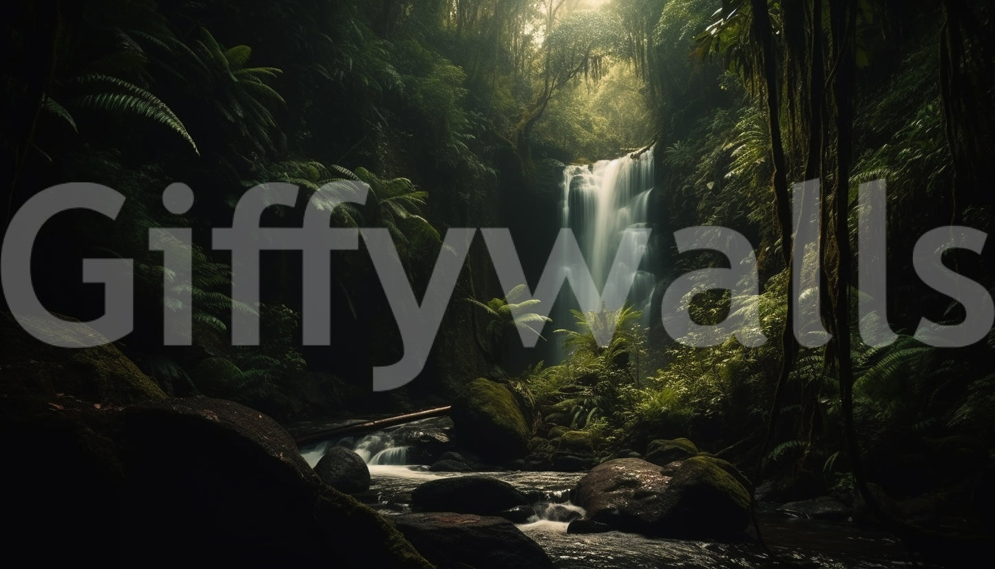 A high-quality dramatic tree wall mural for walls.