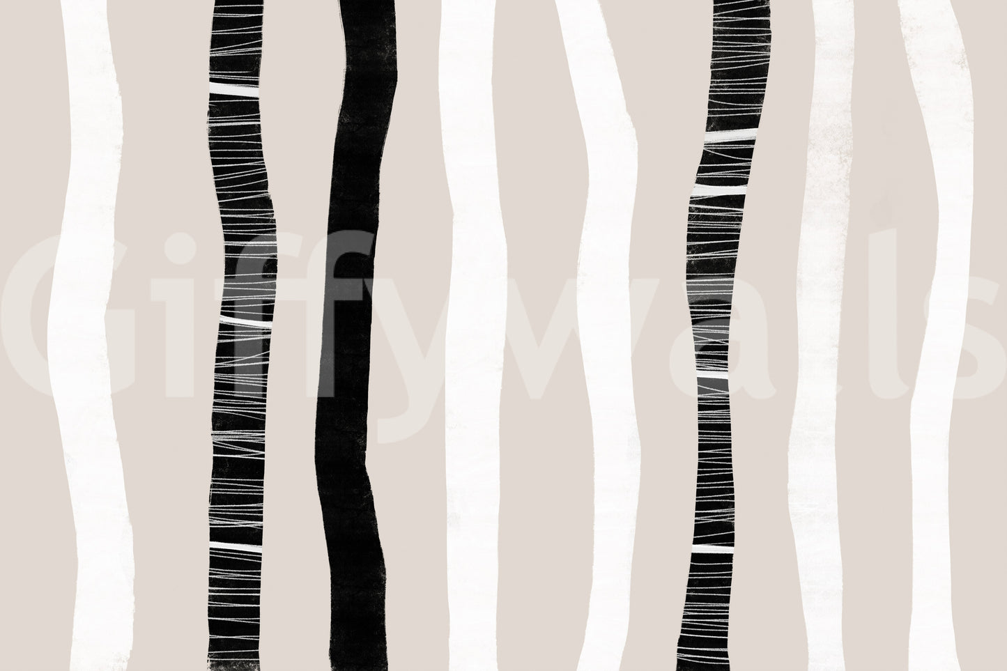 A high-quality minimalist tree wall mural for walls.