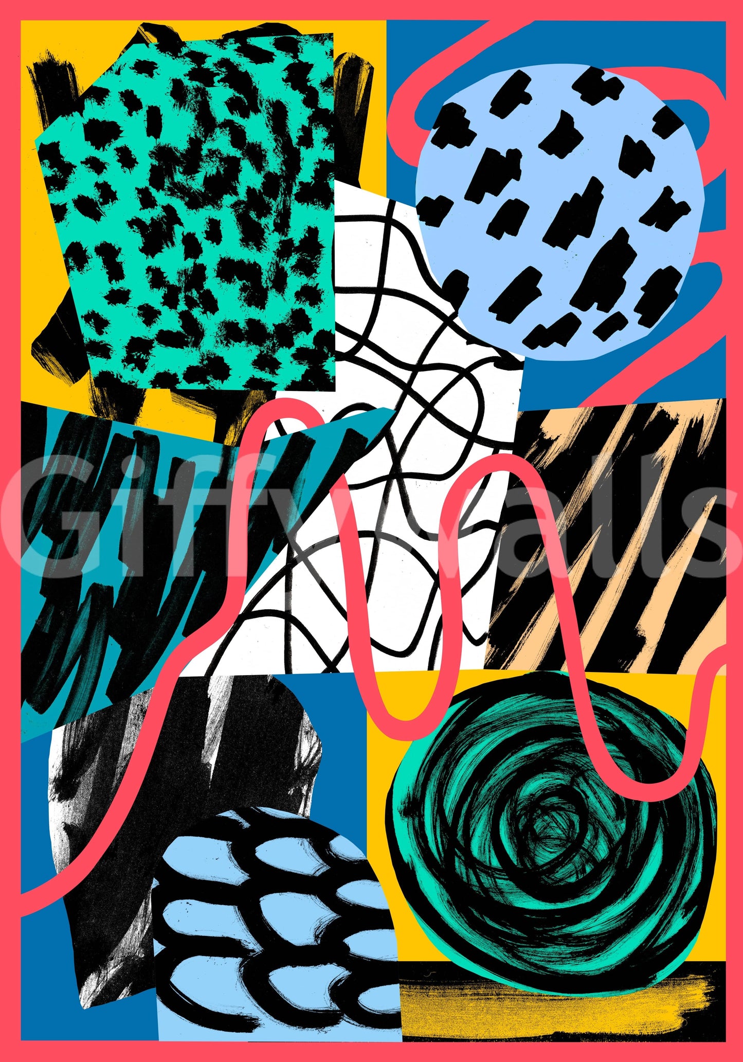 Telephaty Wall Mural