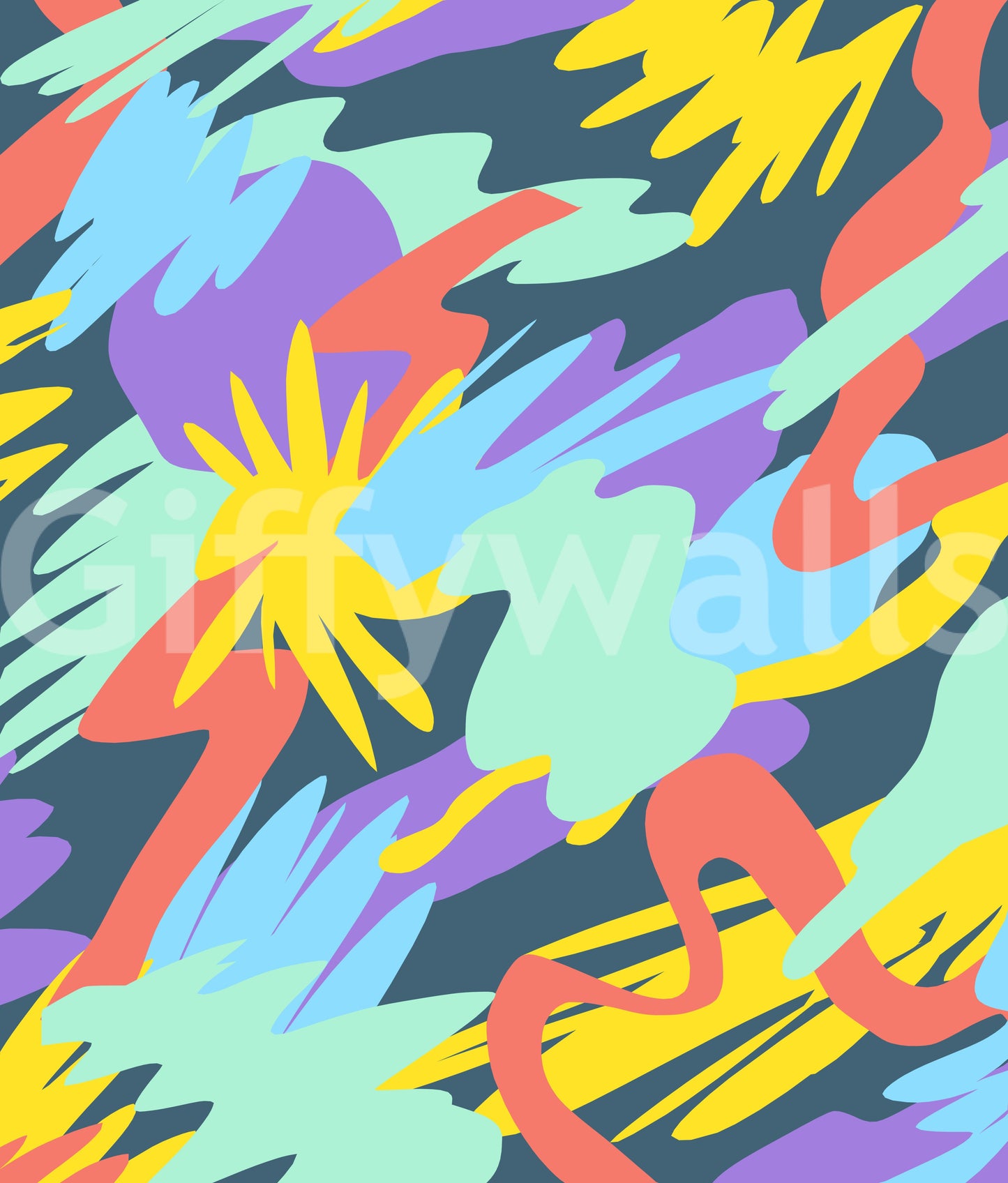 starry night Wall Mural