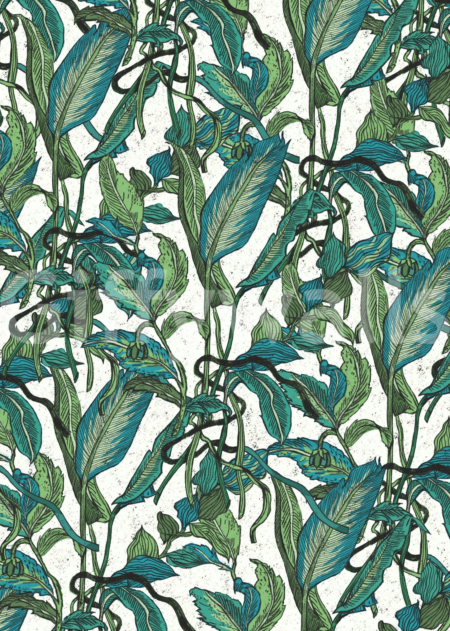 Green Gardens Wall Mural