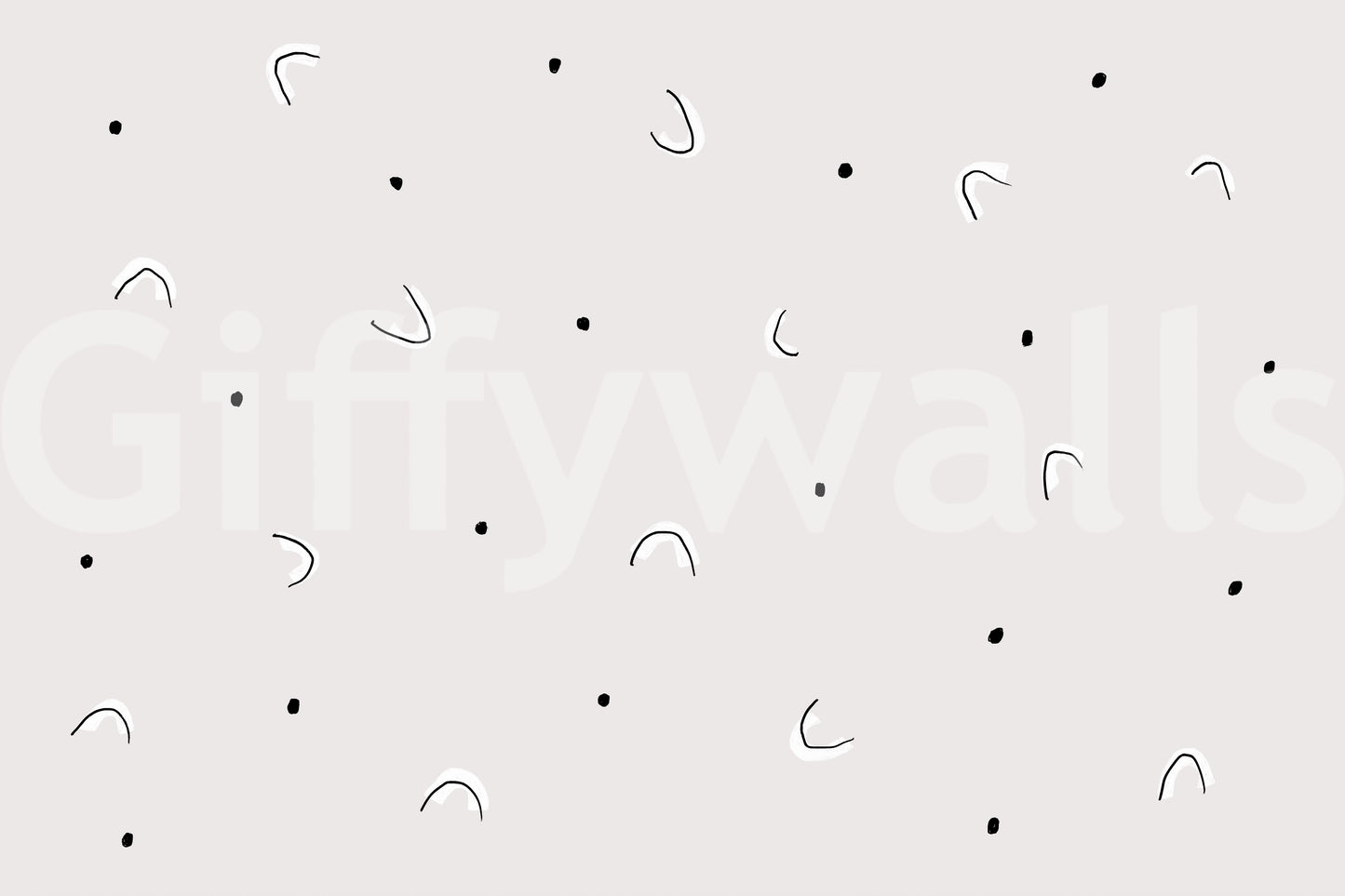 Minimalist Dots Wall Mural -2329861