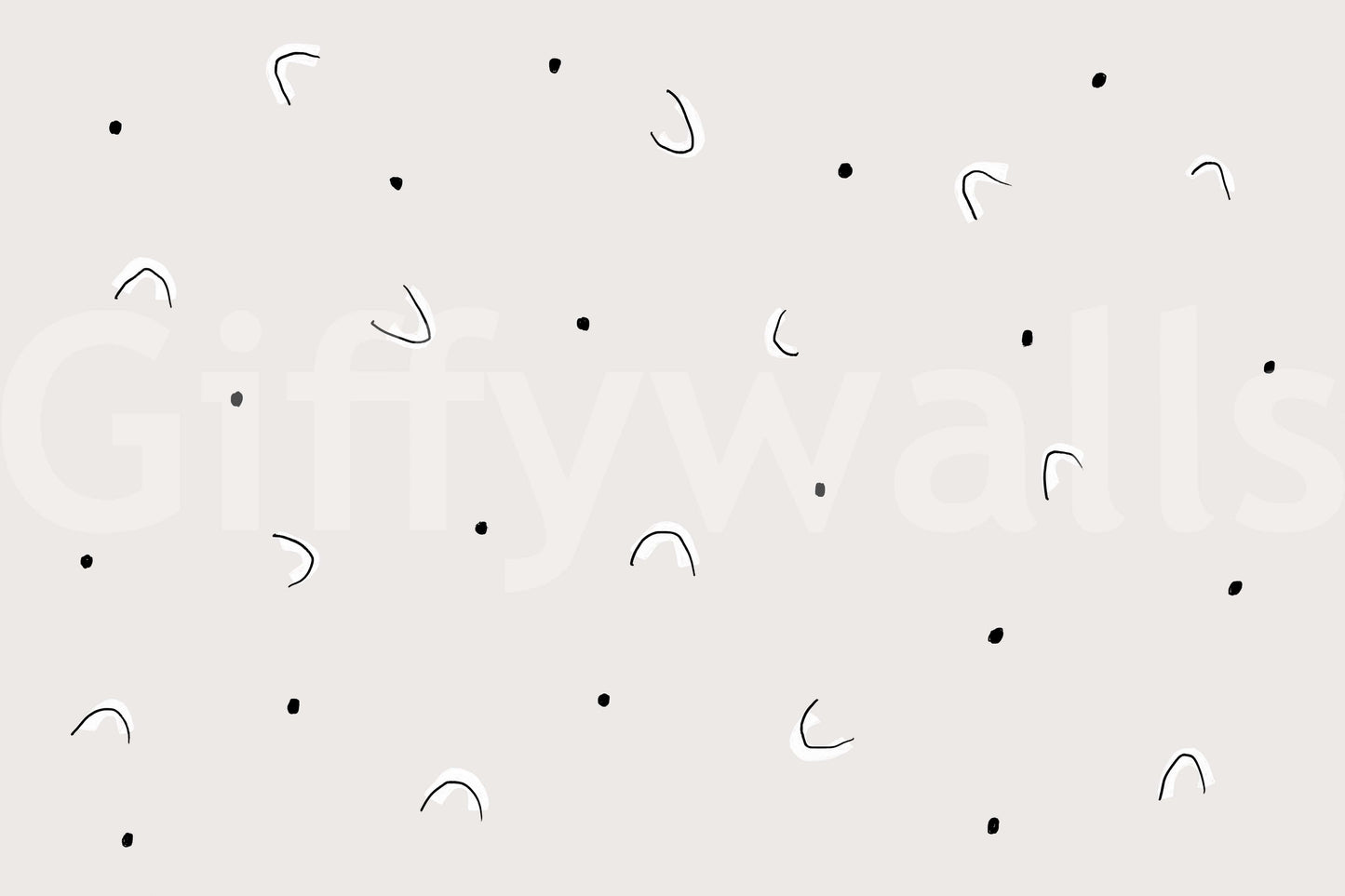 Minimalist Dots Wall Mural -2329861