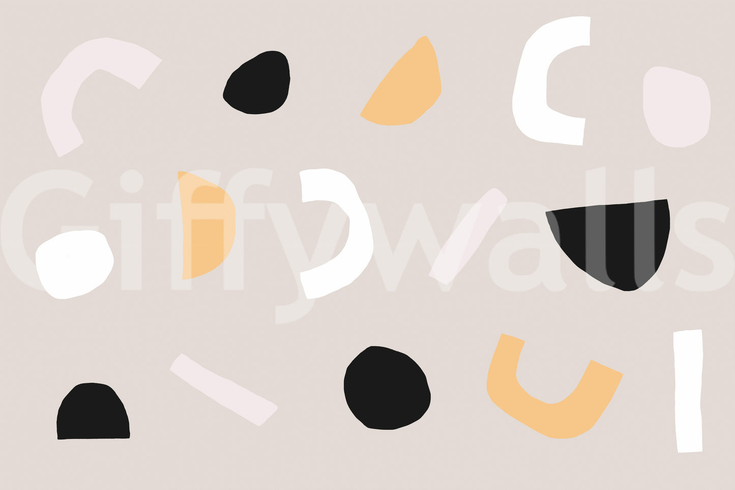 Abstract Forms Wall Mural -2333631