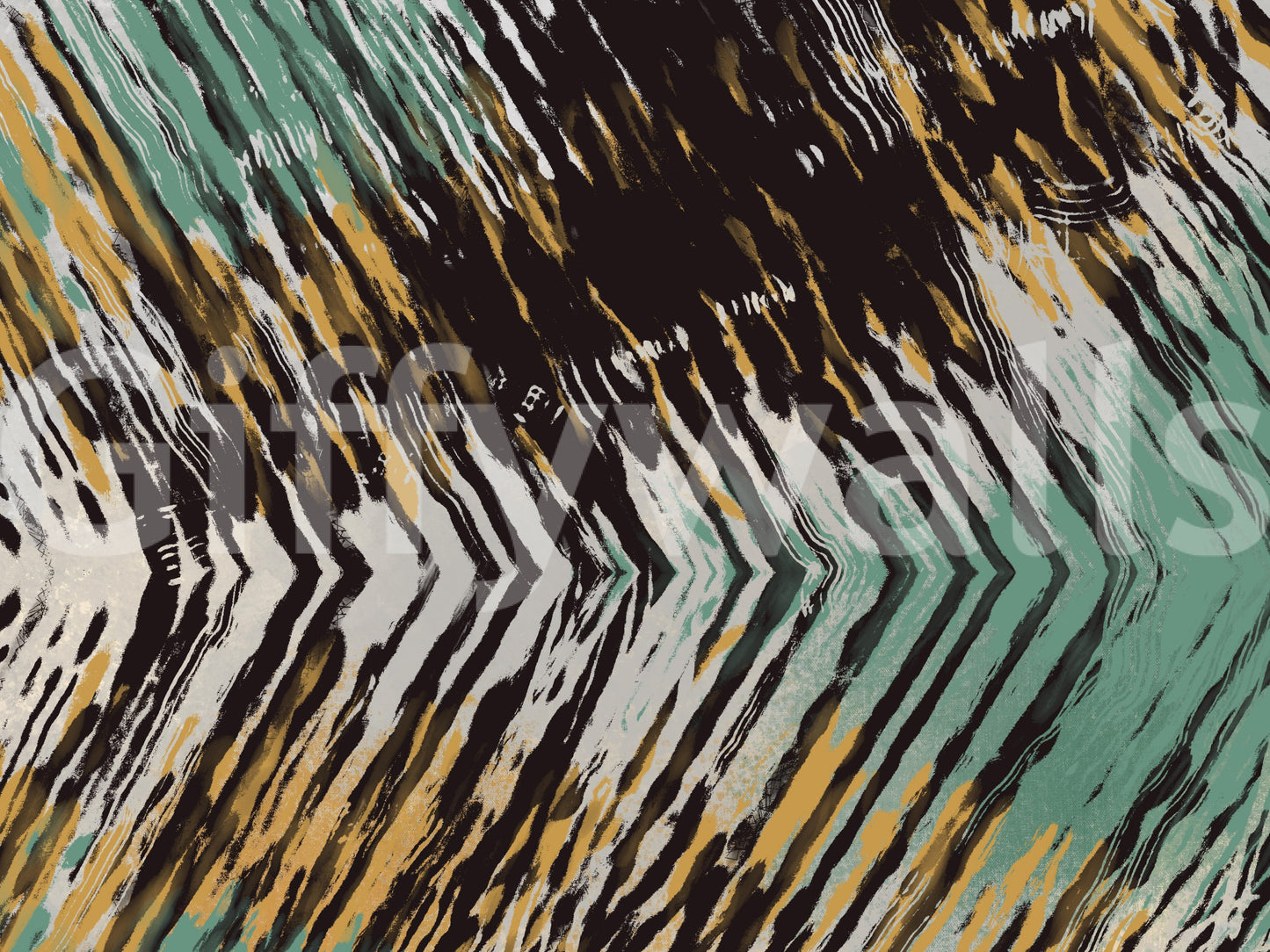 Abstract Strokes Wall Mural -2630470