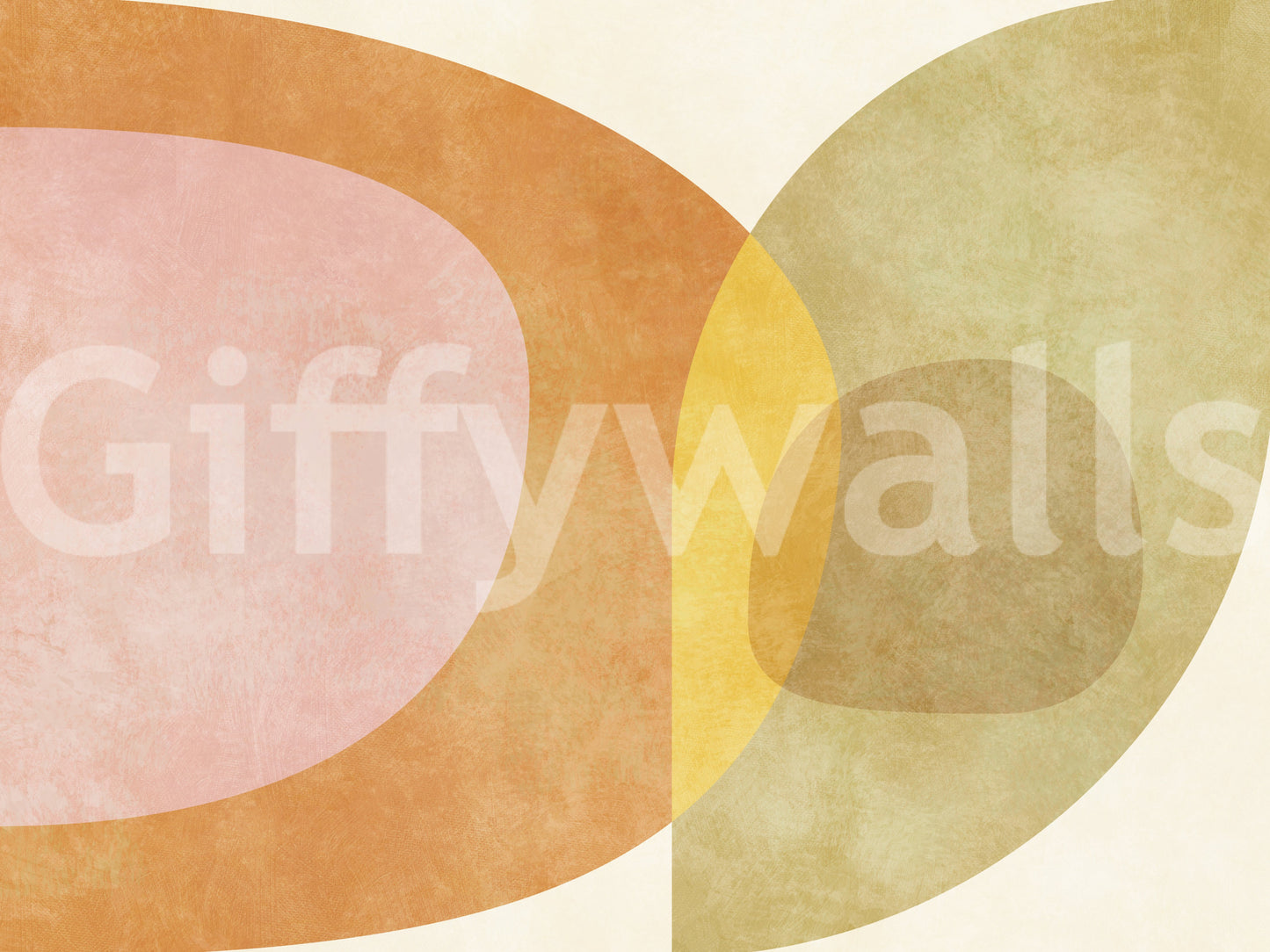 Abstract Arches Wall Mural - 2632093