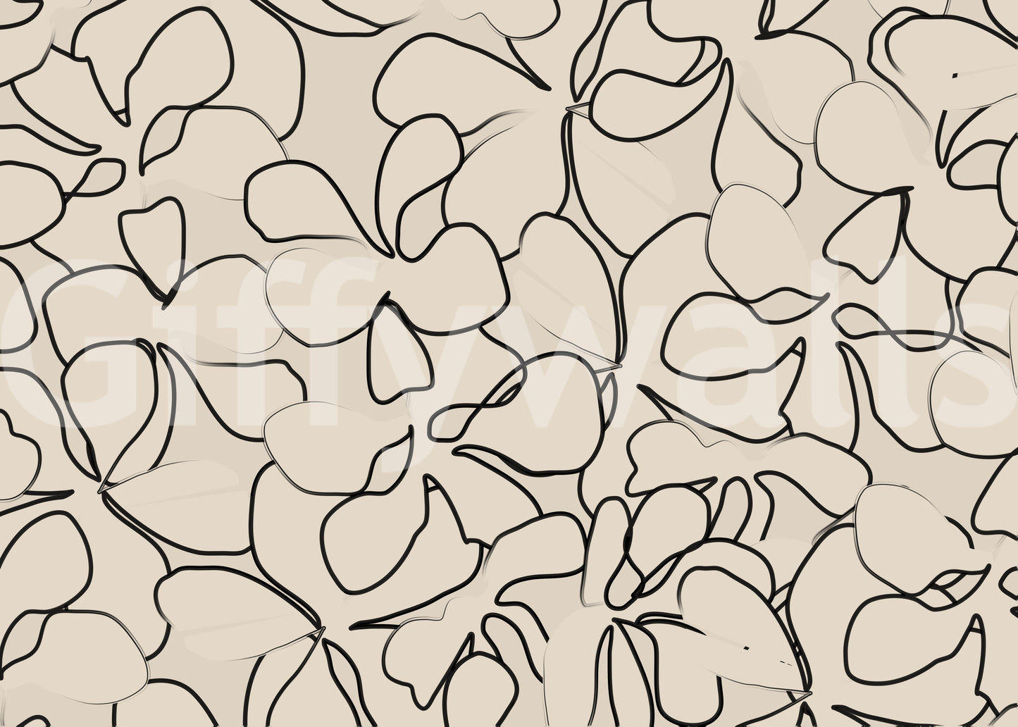 Organic Trace Wall Mural -2632099