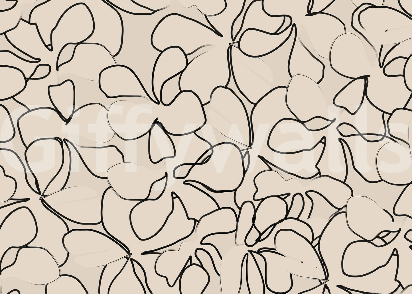 Organic Trace Wall Mural -2632099