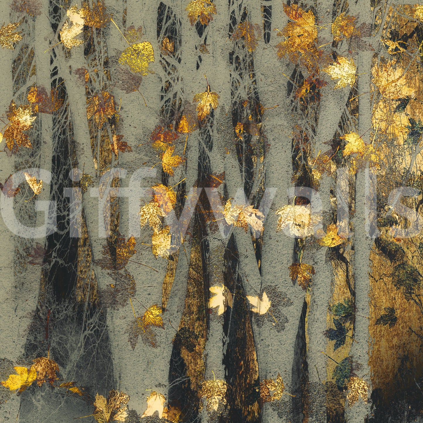 A high-quality luxurious tree wall mural for walls.
