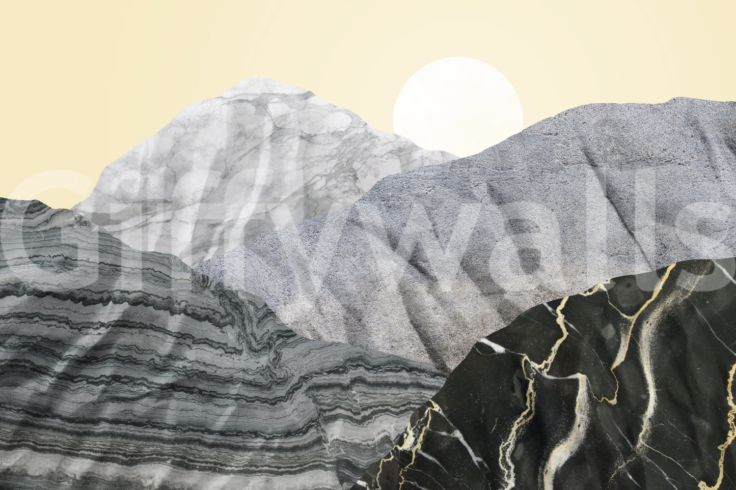 A high-quality abstract print wall mural for walls.