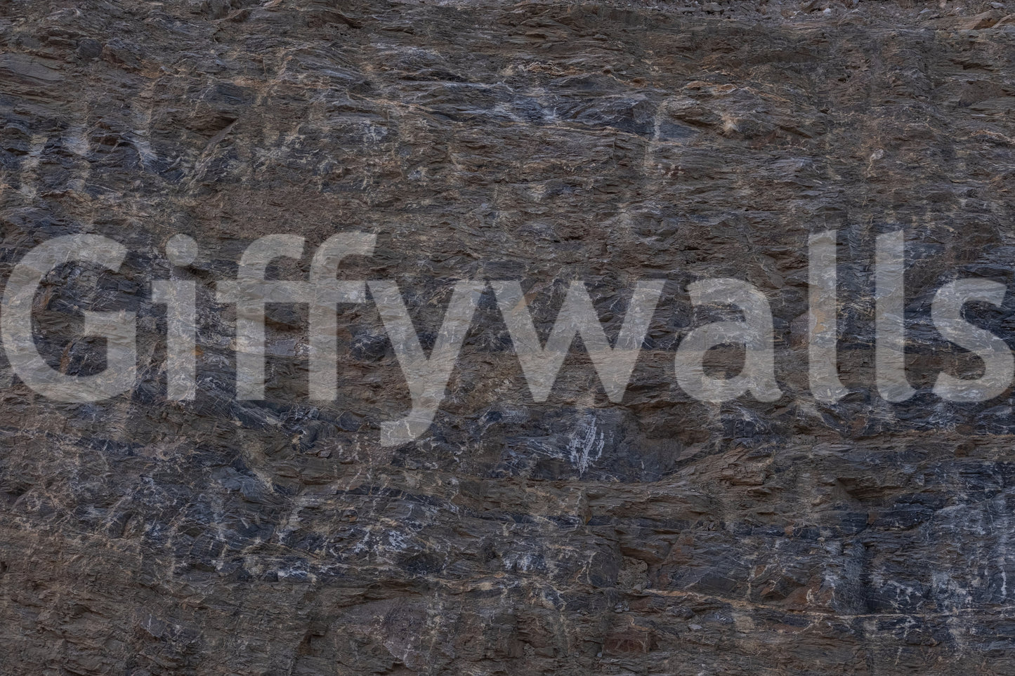 Textured mountain landscape in a minimalist, bold living space mural.