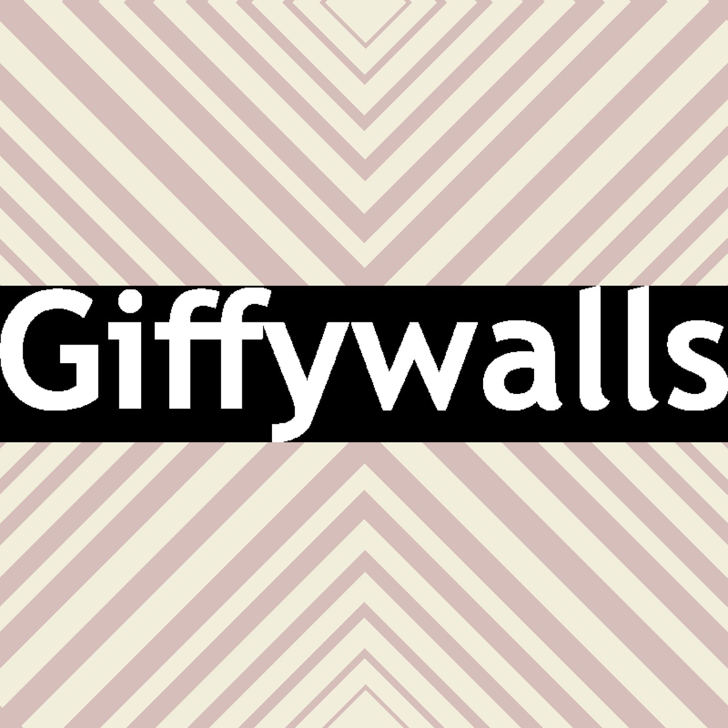 Angled Stripes Wallpaper