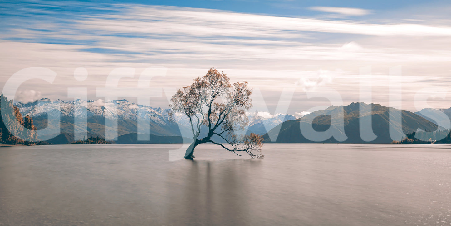 Lake Wanaka Tree Serenity Wall Mural