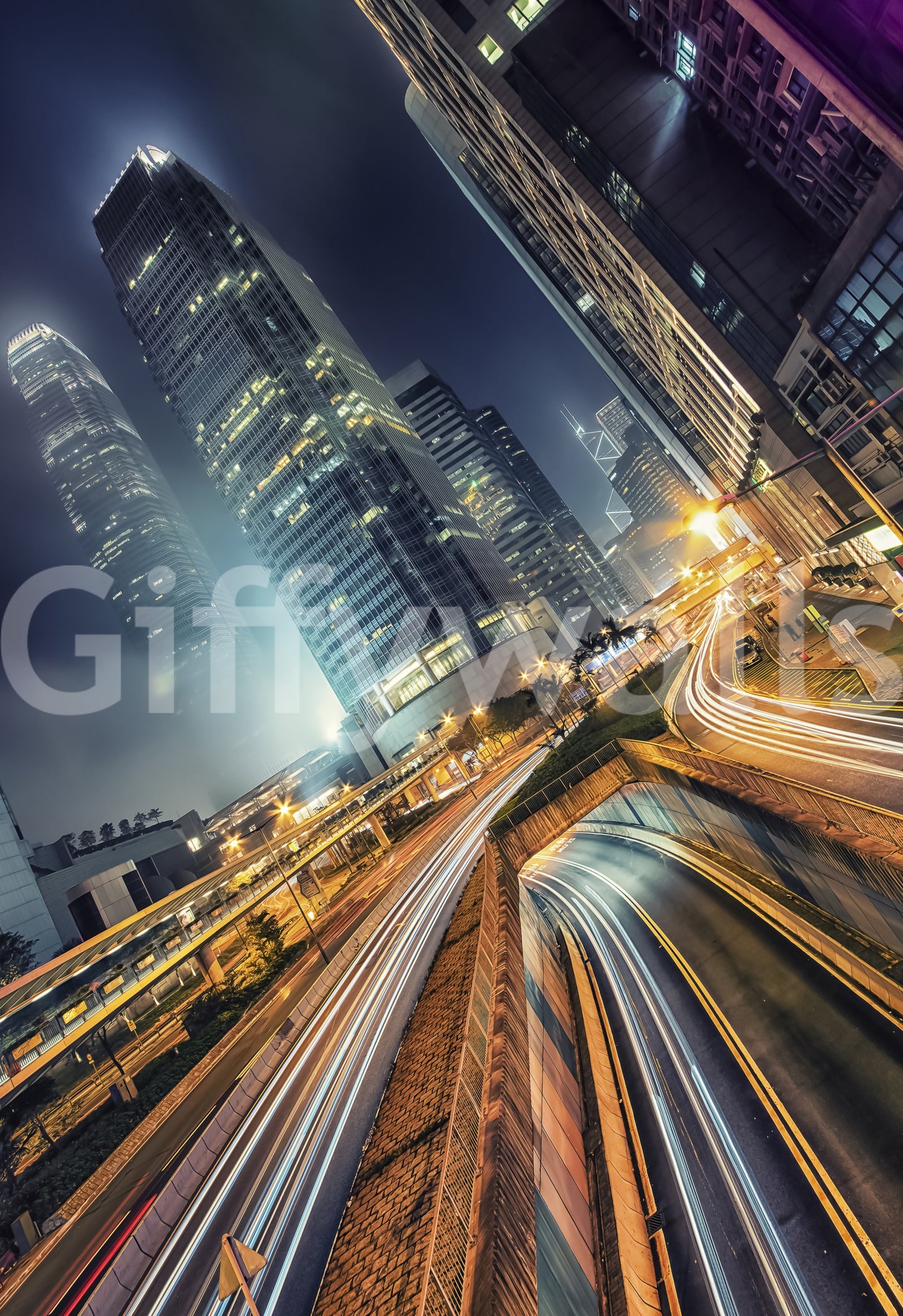 Skyline Velocity Wall Mural