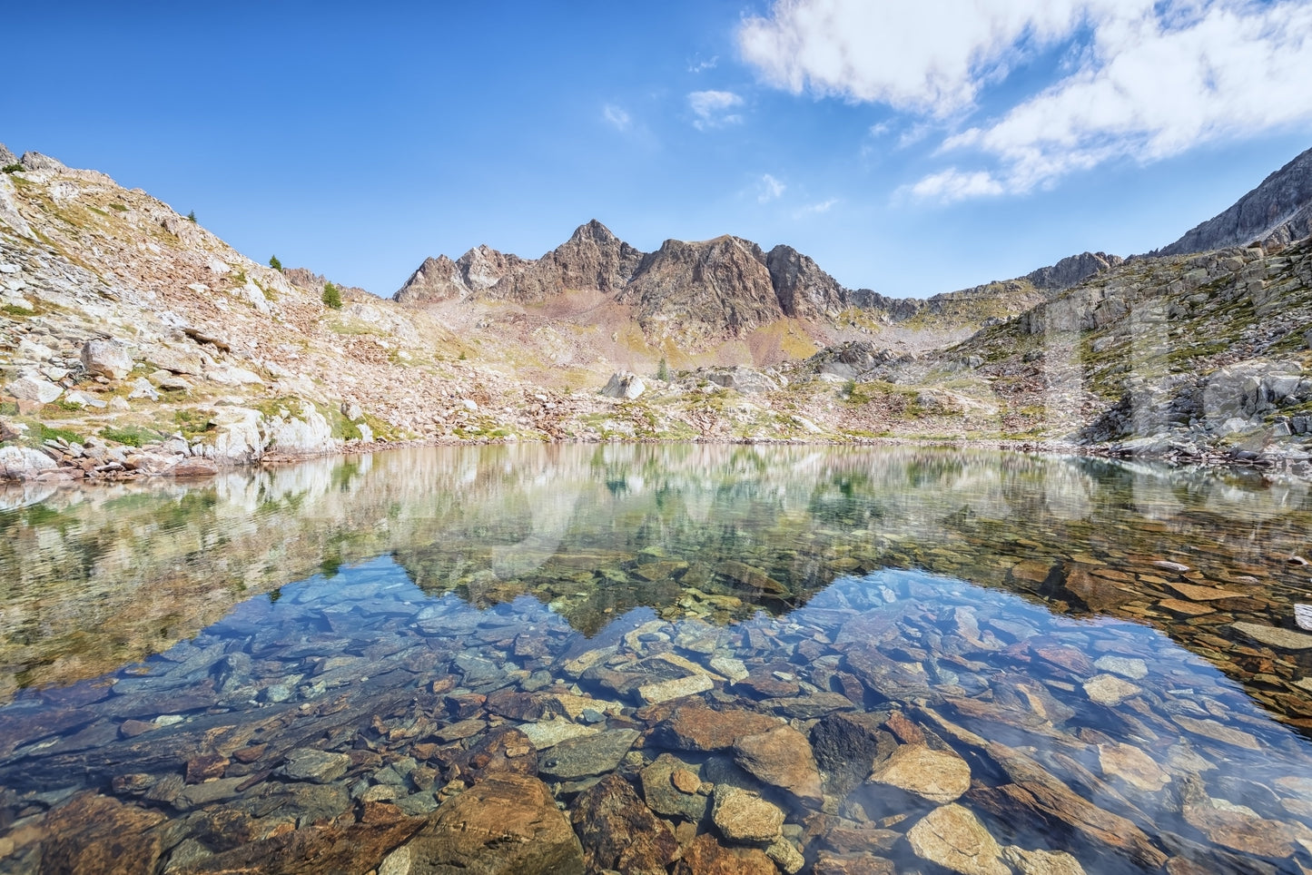 Mountain Lake Serenity Wall Mural