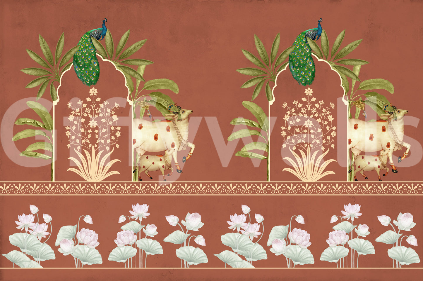 Royal Pichwai Heritage Wall Mural