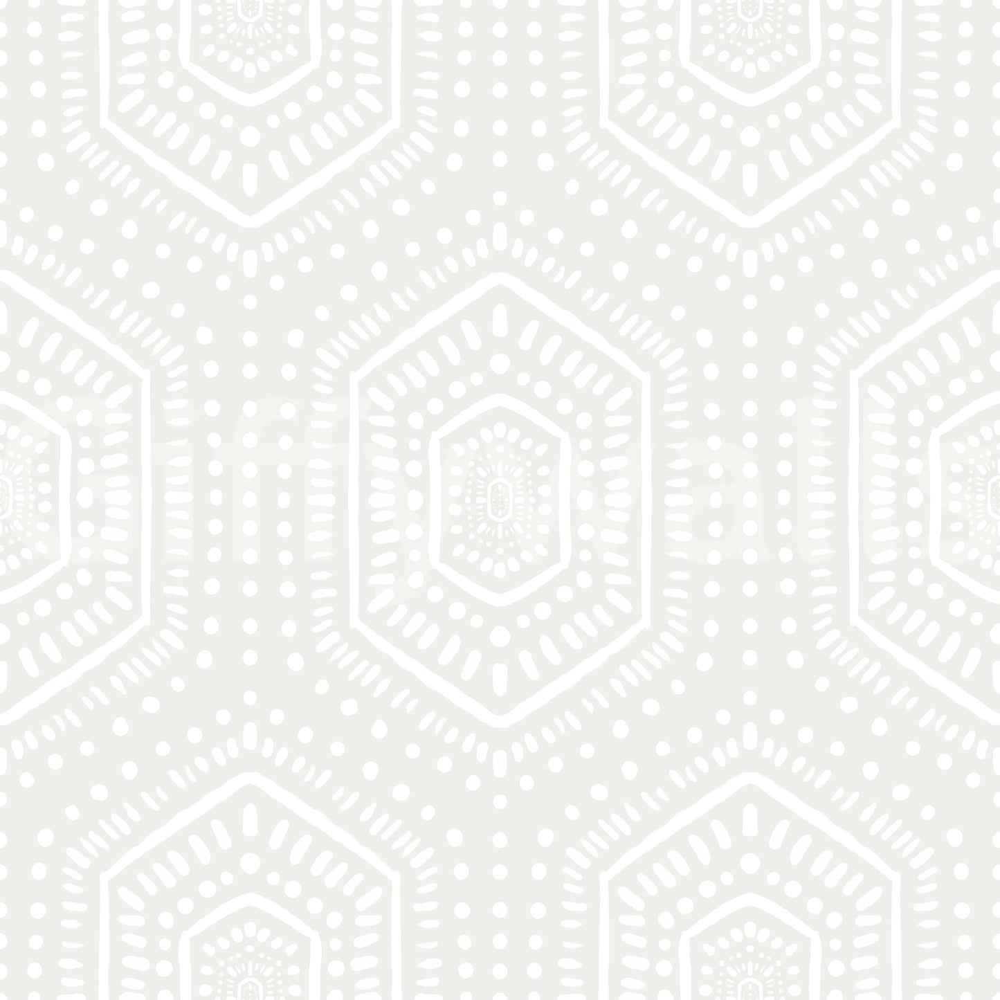 Boho Painted Cloud Dancer Wallpaper