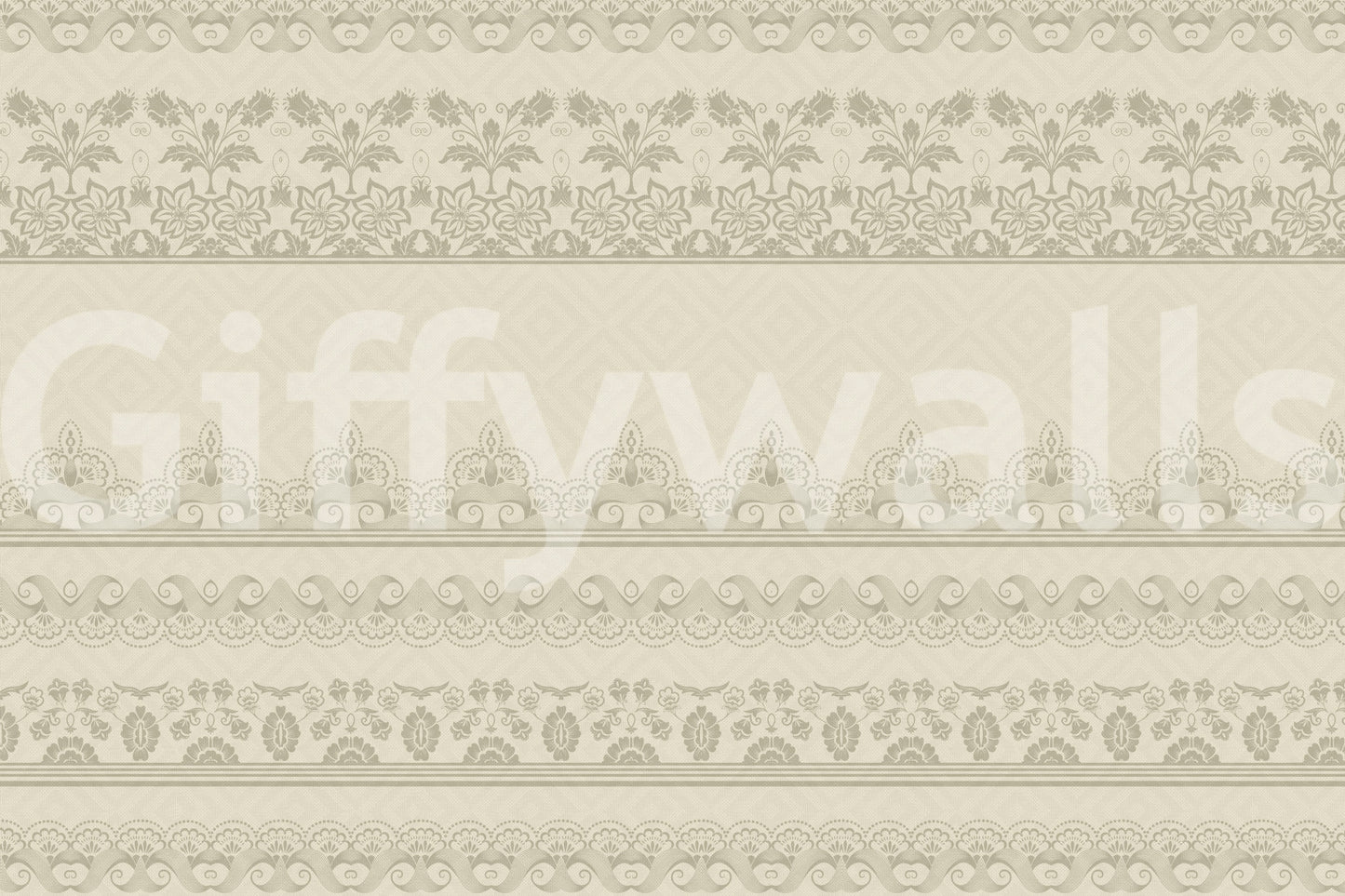 Vintage Lace Bands Wall Mural