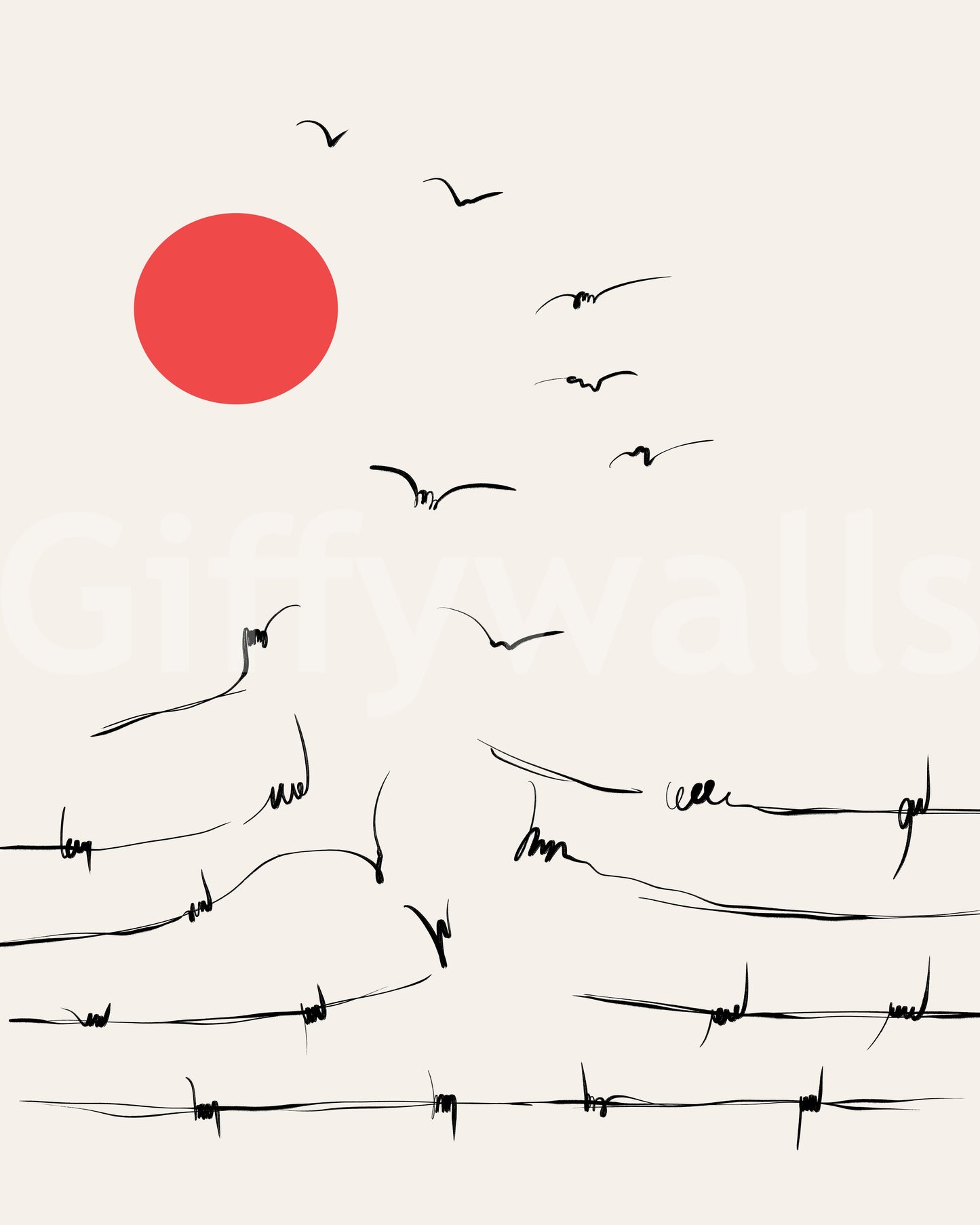 Break Free Wall Mural