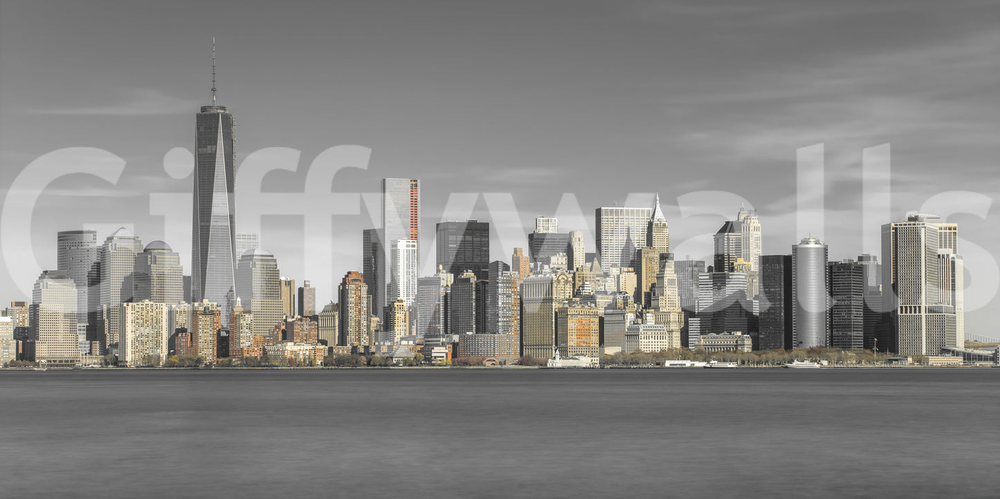 Skyline of New York City Wall Mural scenic view