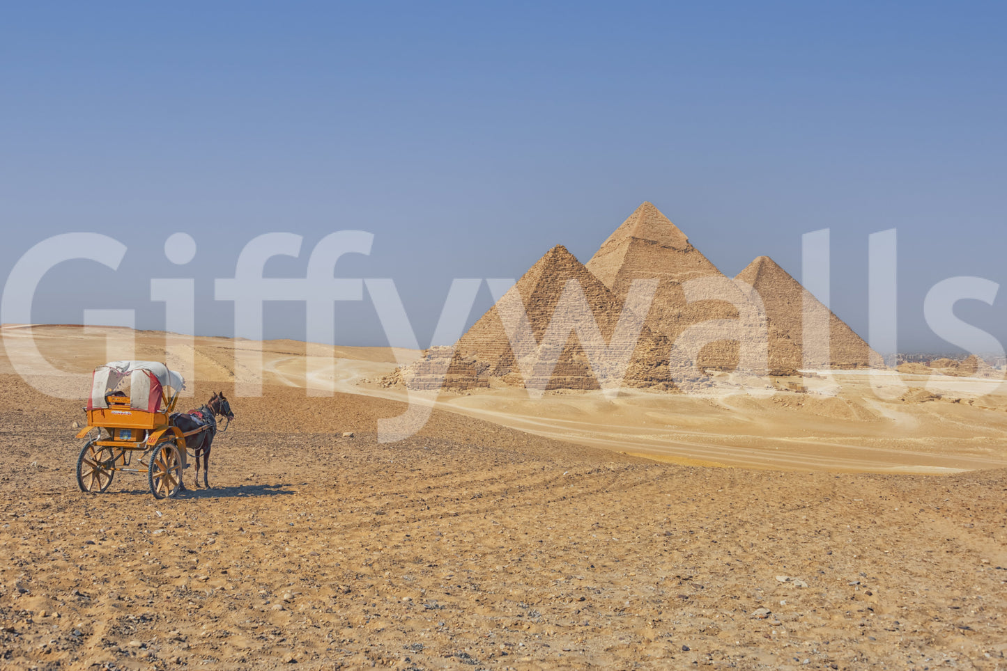 Pyramids of Giza Wall Mural