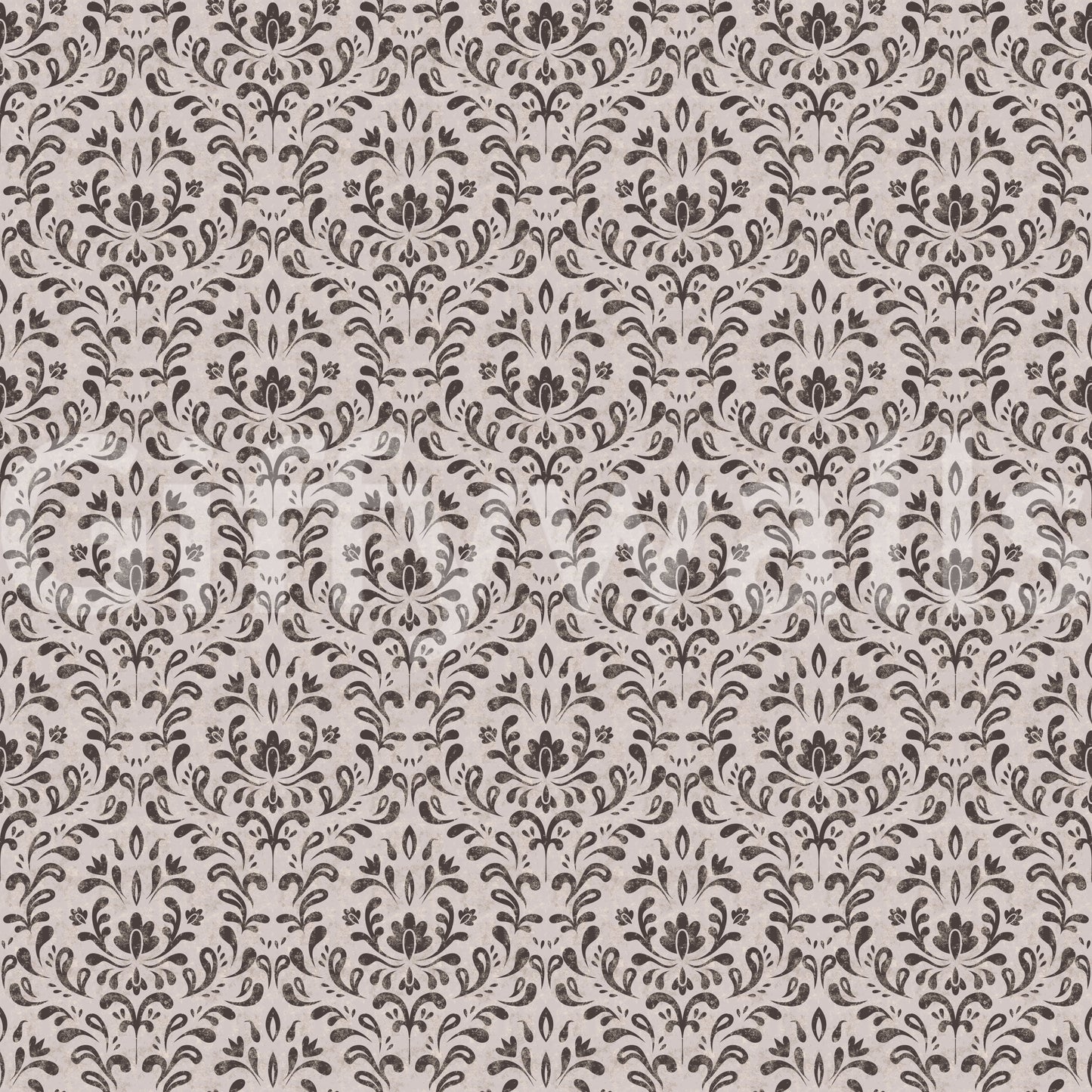 Classic damask wall mural for study room walls and quiet spaces