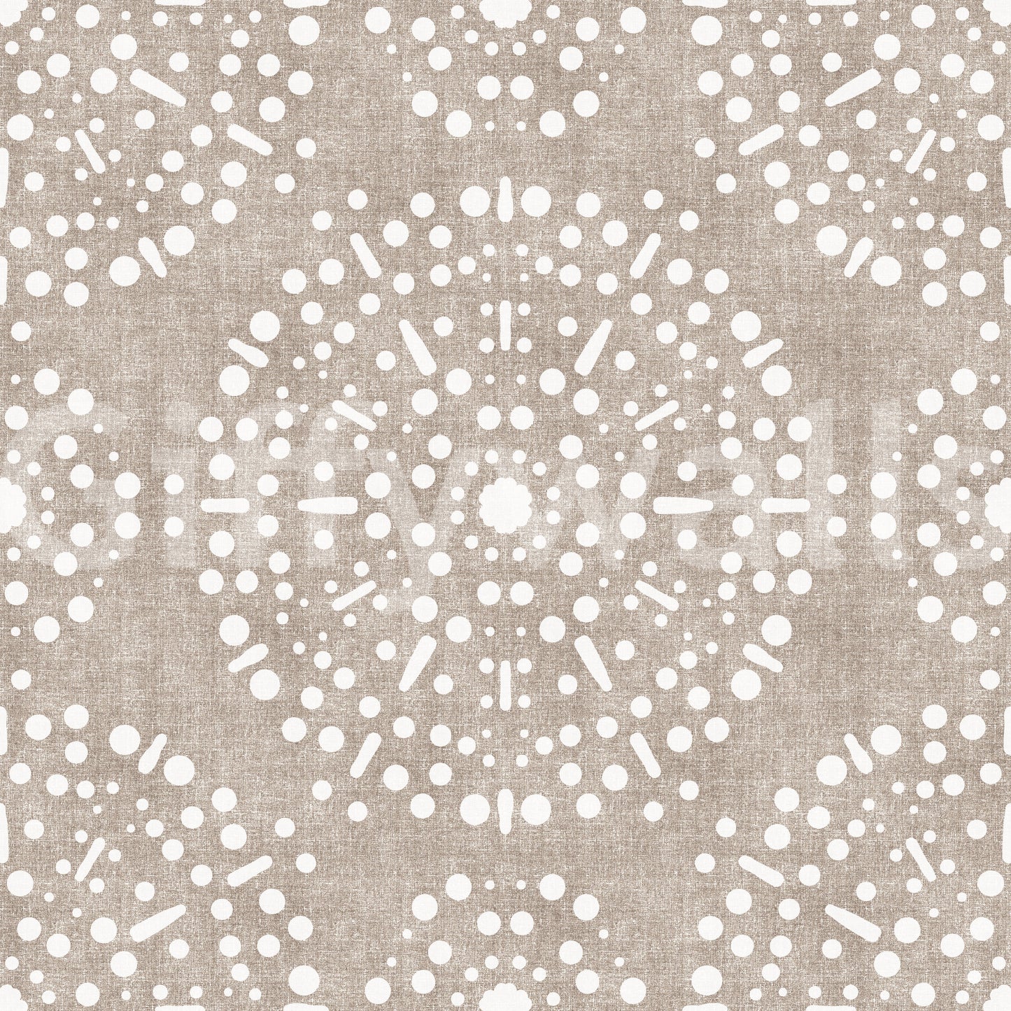 Boho Fireworks Grunge Earthy Beige Wallpaper