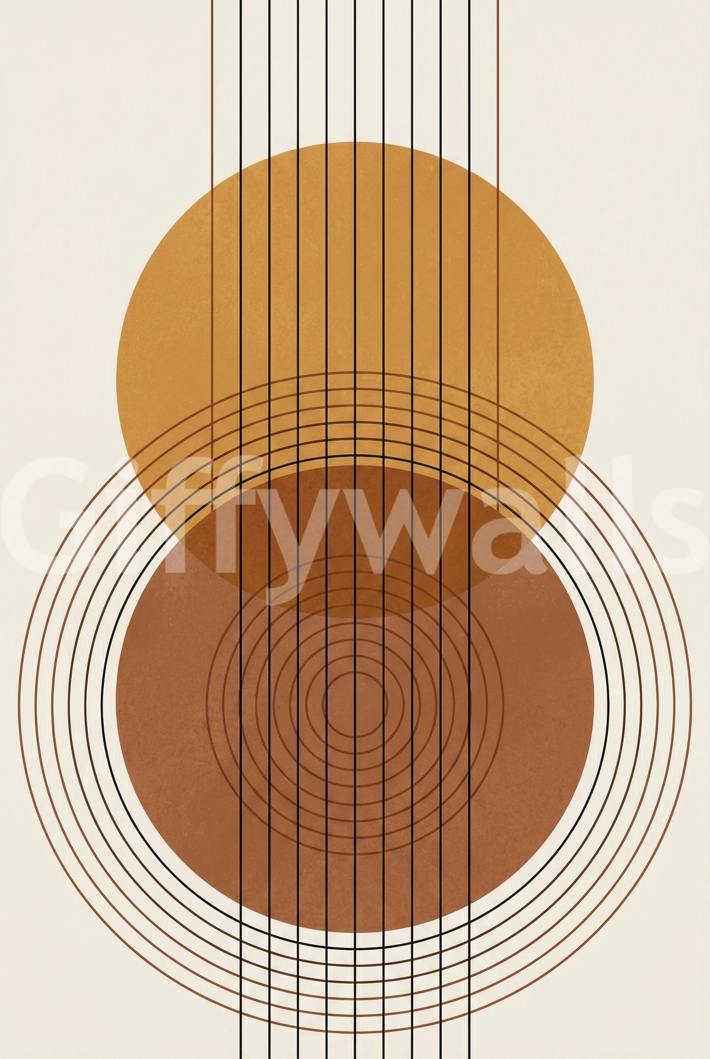 Earthy Harmony Wall Mural