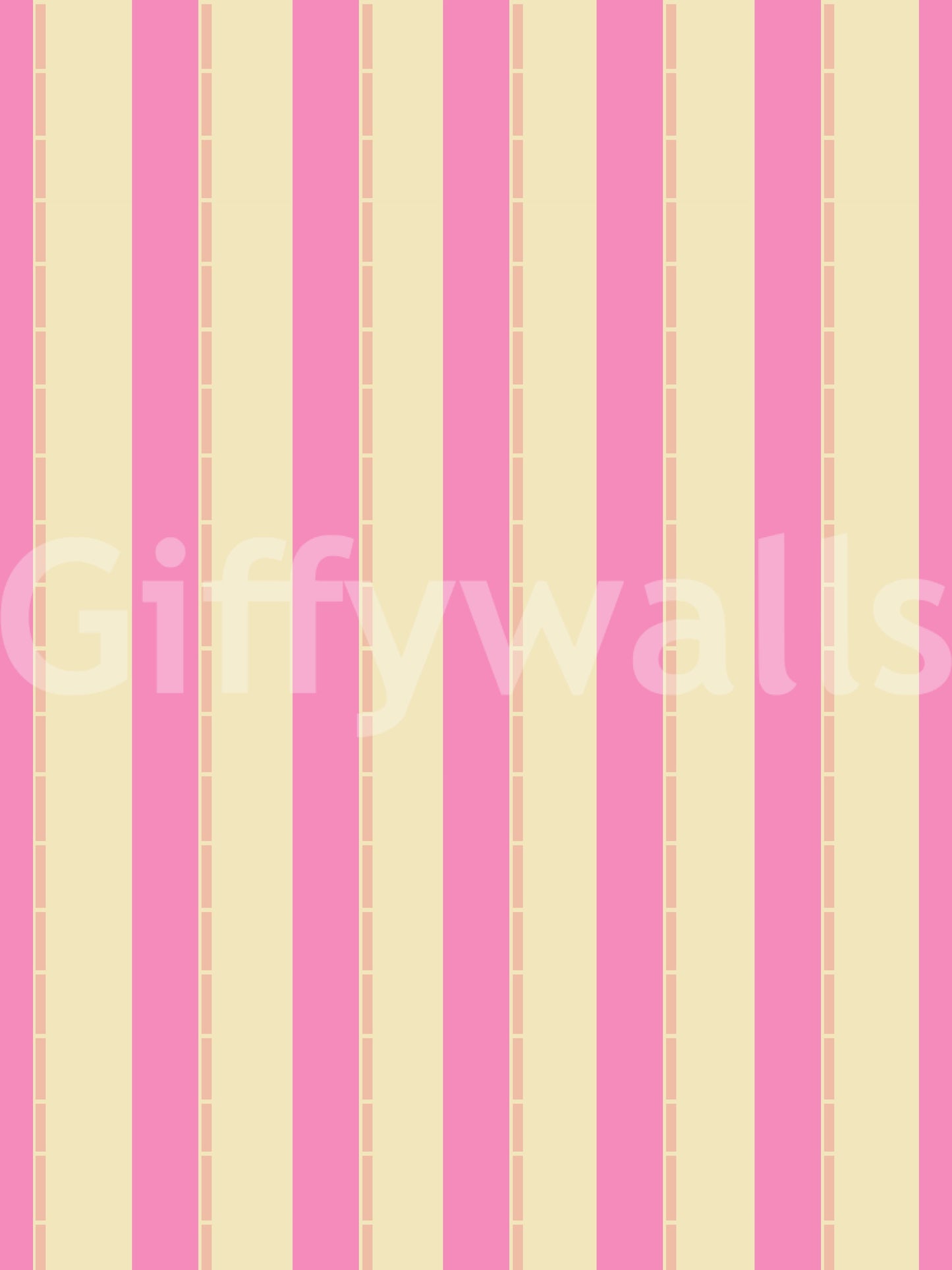 Pink Stripe Delight Wallpaper
