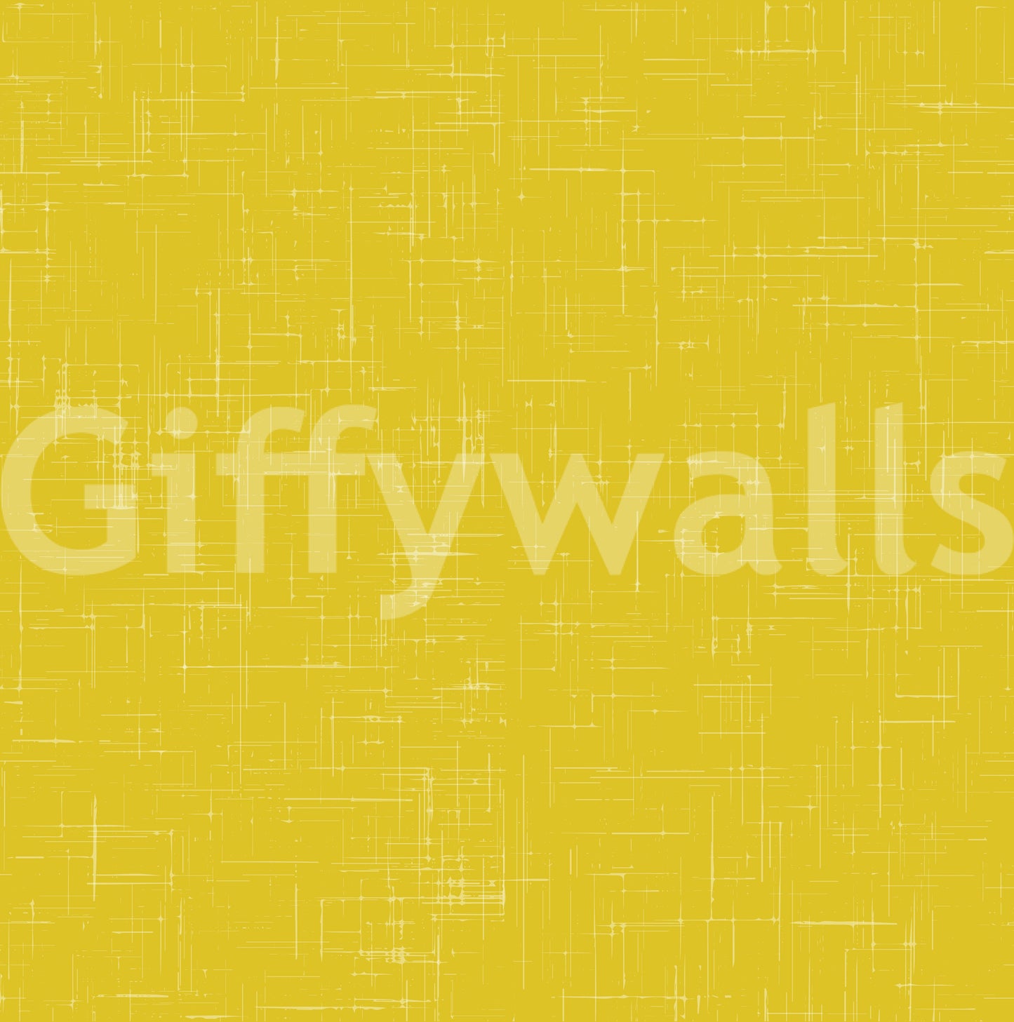 Tactile textile appearance of this Mustard Linen Texture Modern Wallpaper.