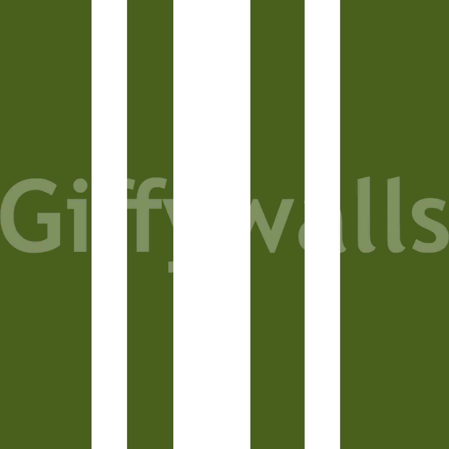 Earth-toned vertical stripes on this olive green wallpaper., GD9961