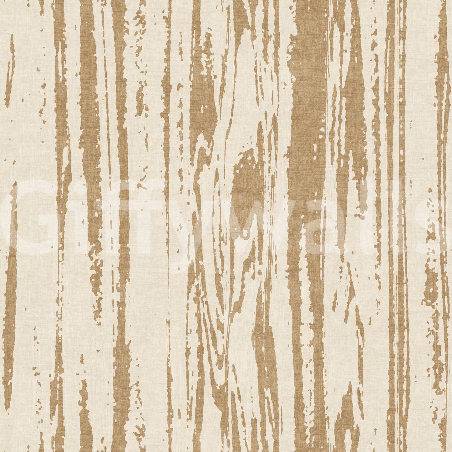 Modern abstract woodgrain wallpaper in beige and cream tone.