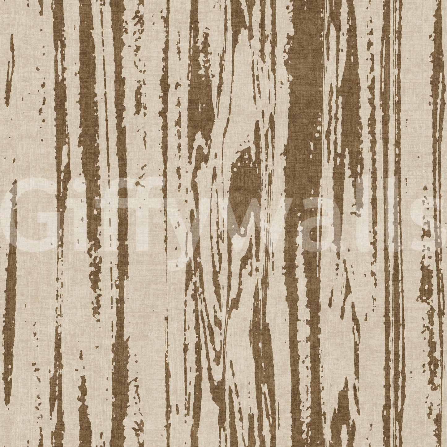 Modern textured wallpaper showing neutral brown wood-grain pattern.