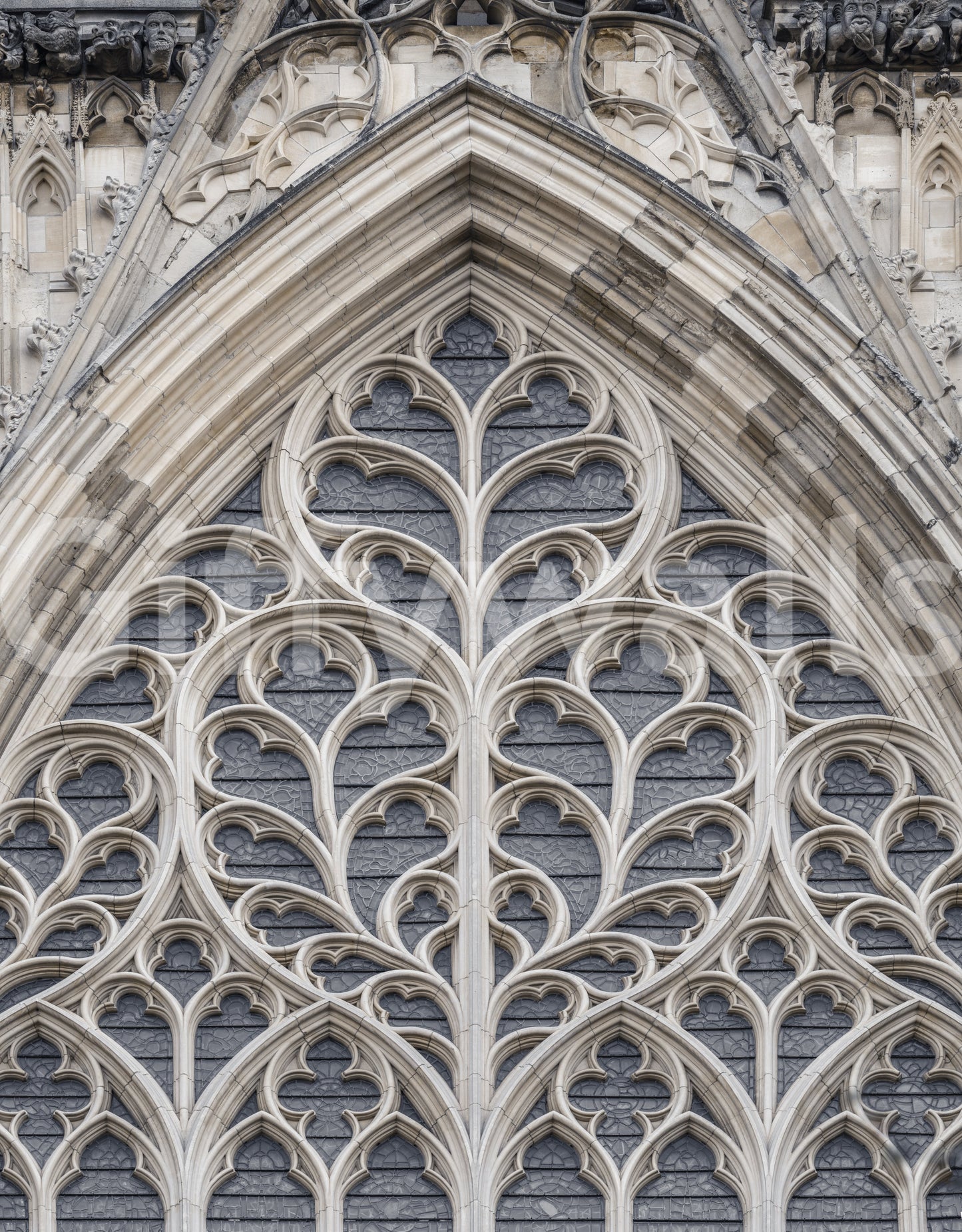 Gothic Grandeur Window Wall Mural