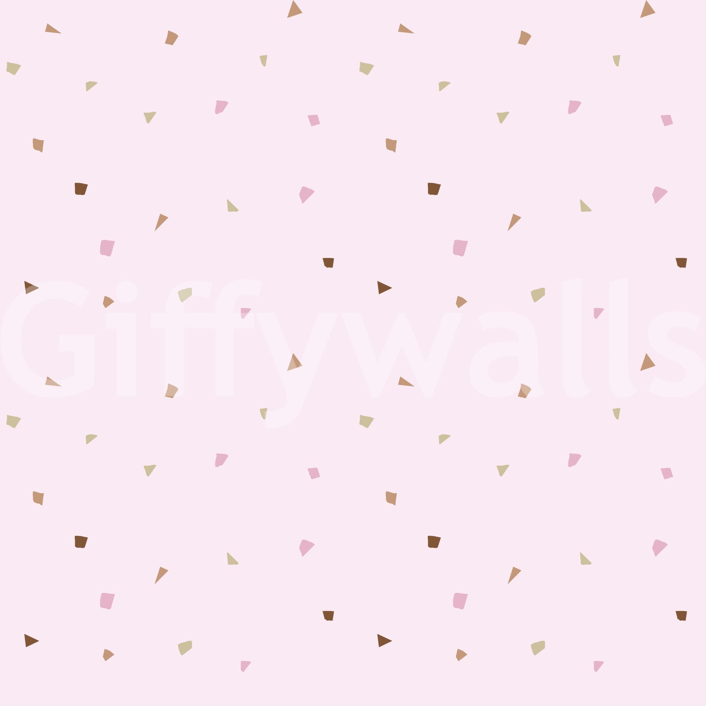 Blush Terrazzo Confetti Wallpaper Wallpaper