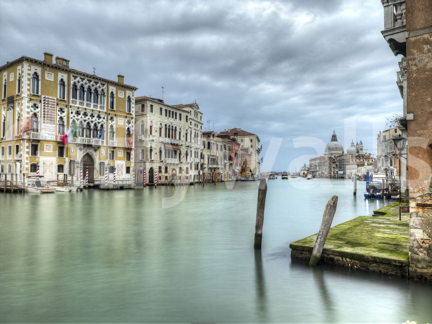 Tranquil Waters of the Venetian Lagoon Wall Mural