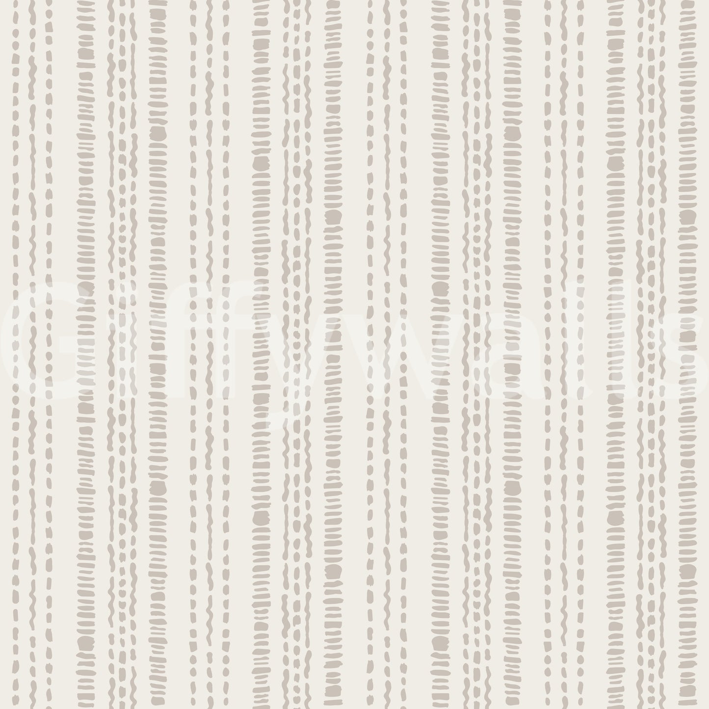 Stitched Neutral Stripe Pattern Wallpaper