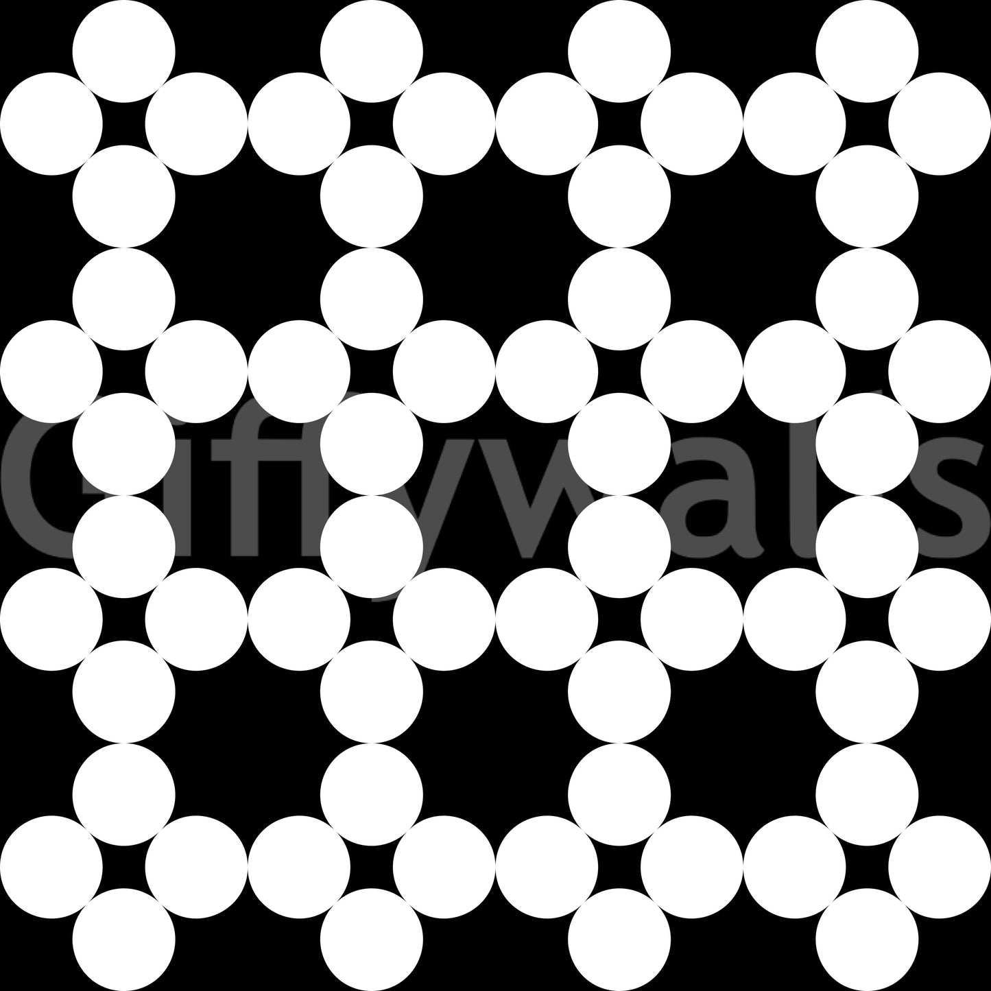 Minimalist Dot Grid Geometry Wallpaper